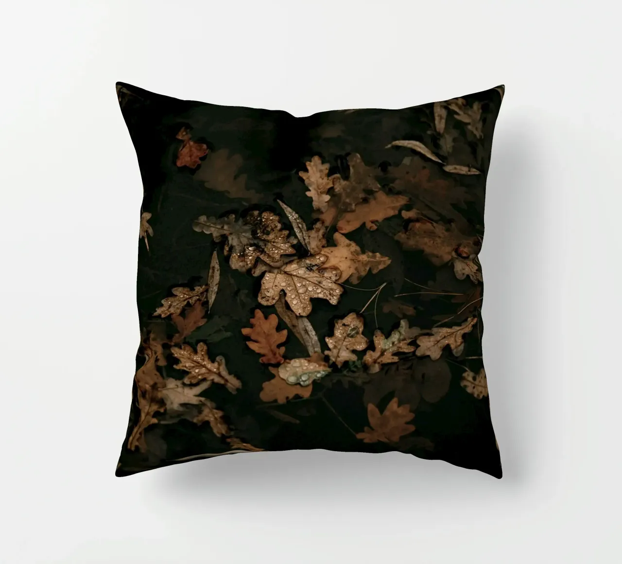 foglie d'autunno cuscino da Earthly Visions
