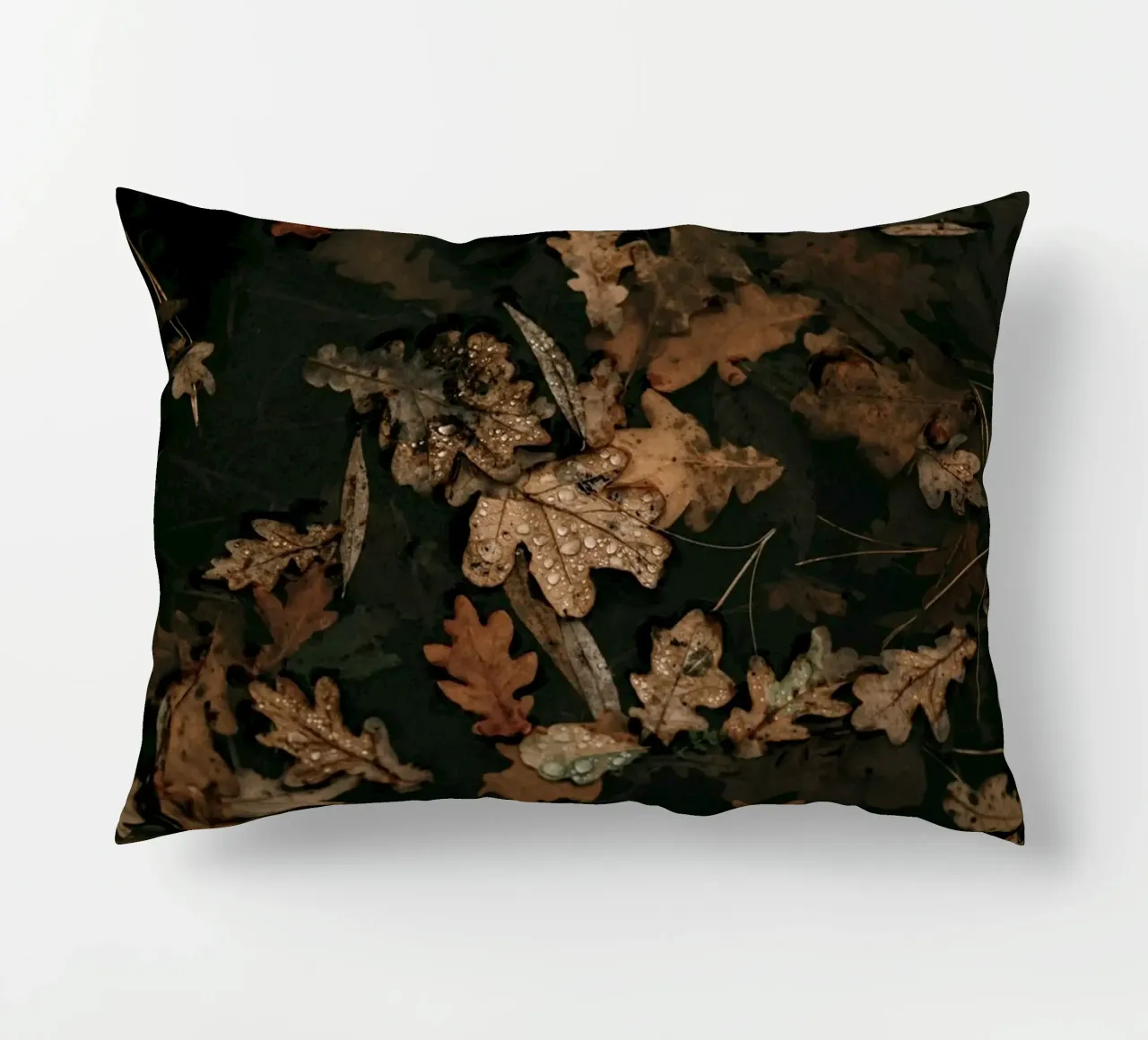 foglie d'autunno cuscino da Earthly Visions