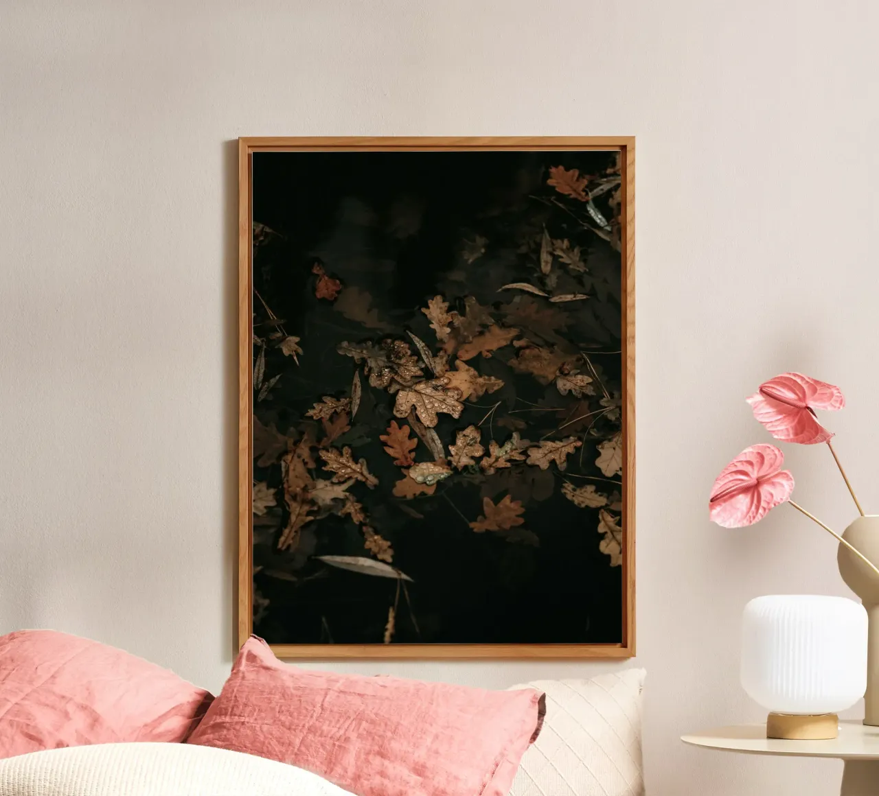 foglie d'autunno alluminio dibond da Earthly Visions