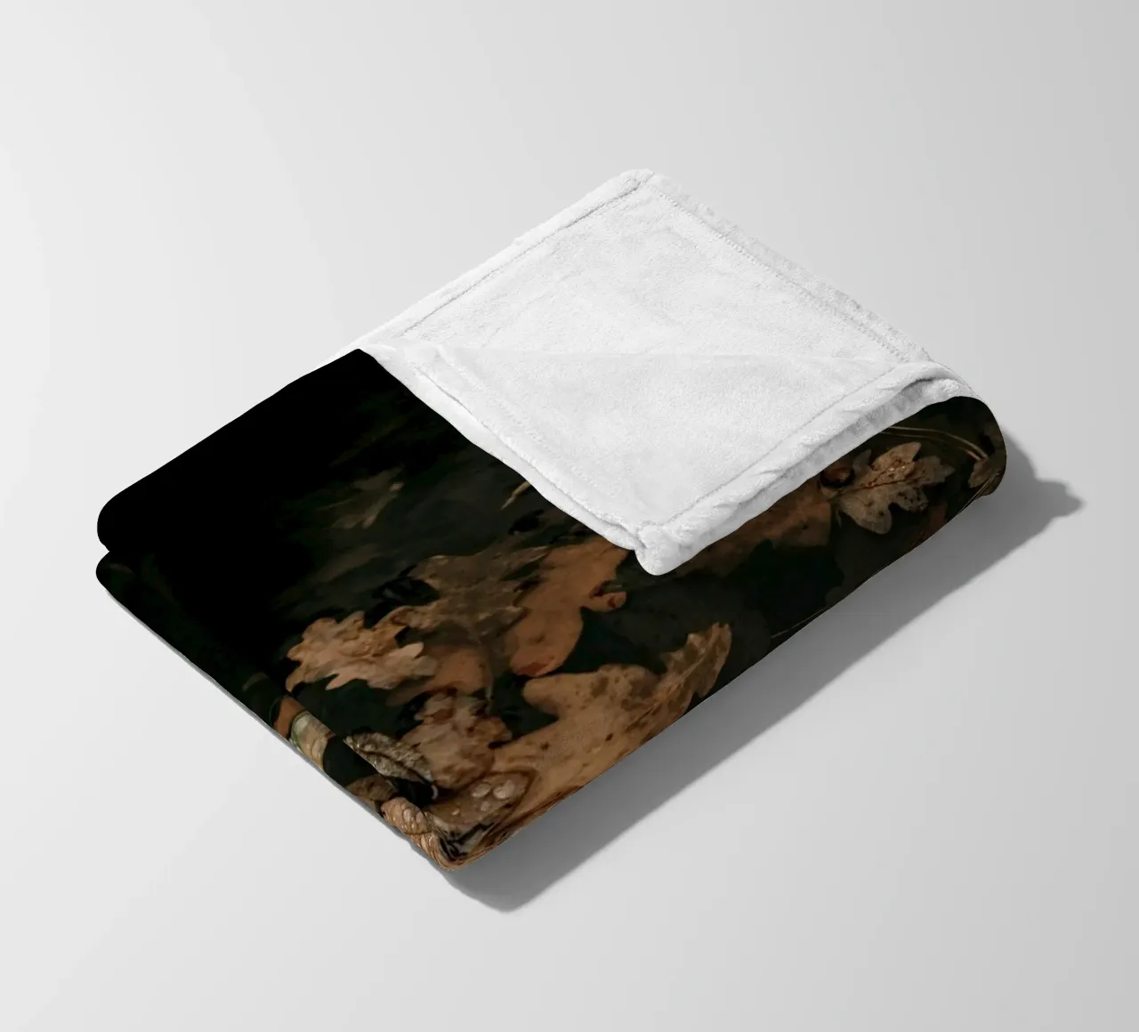 foglie d'autunno coperta in pile da Earthly Visions