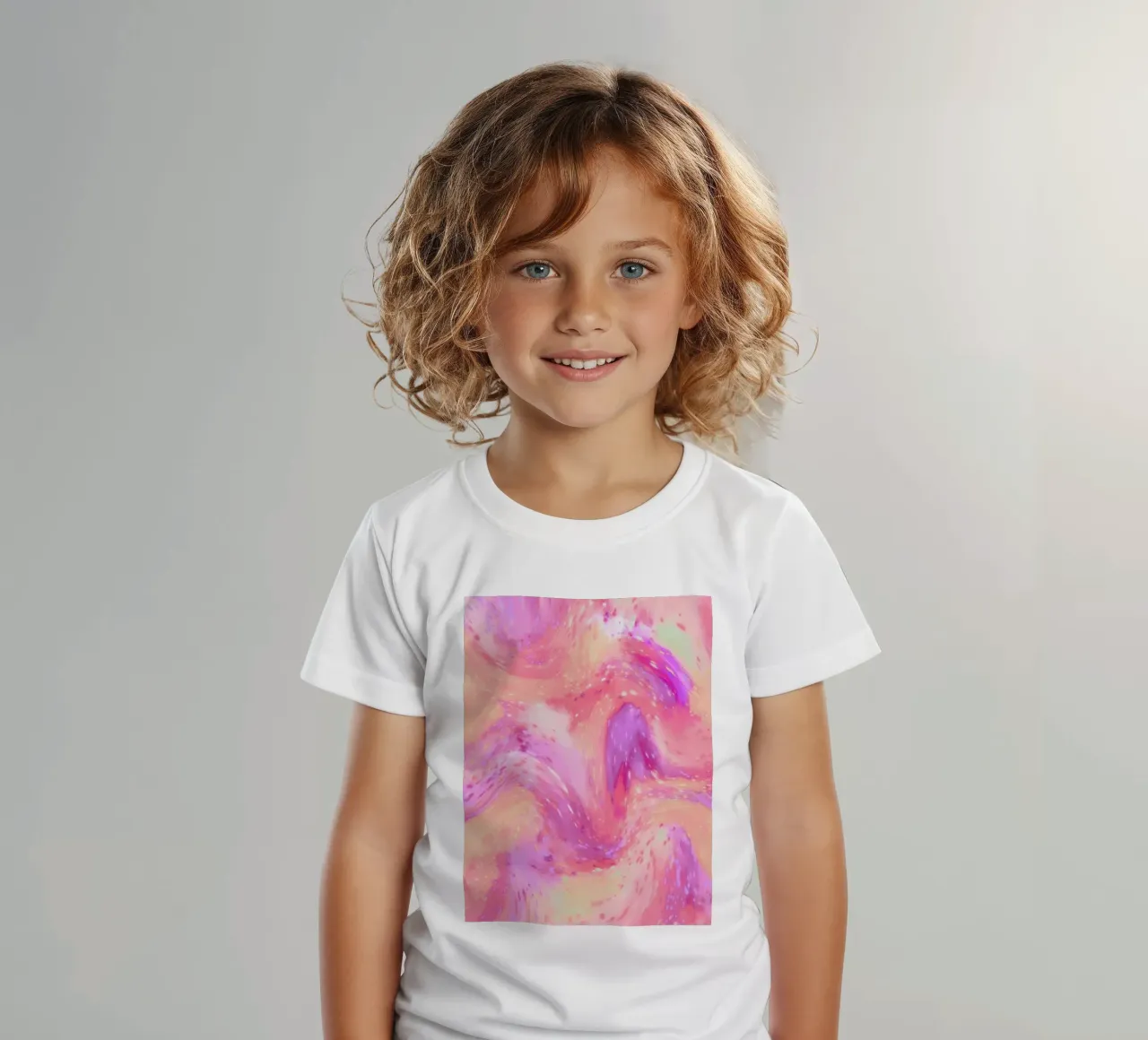 Pastel Space Kinder T-Shirt von treechild