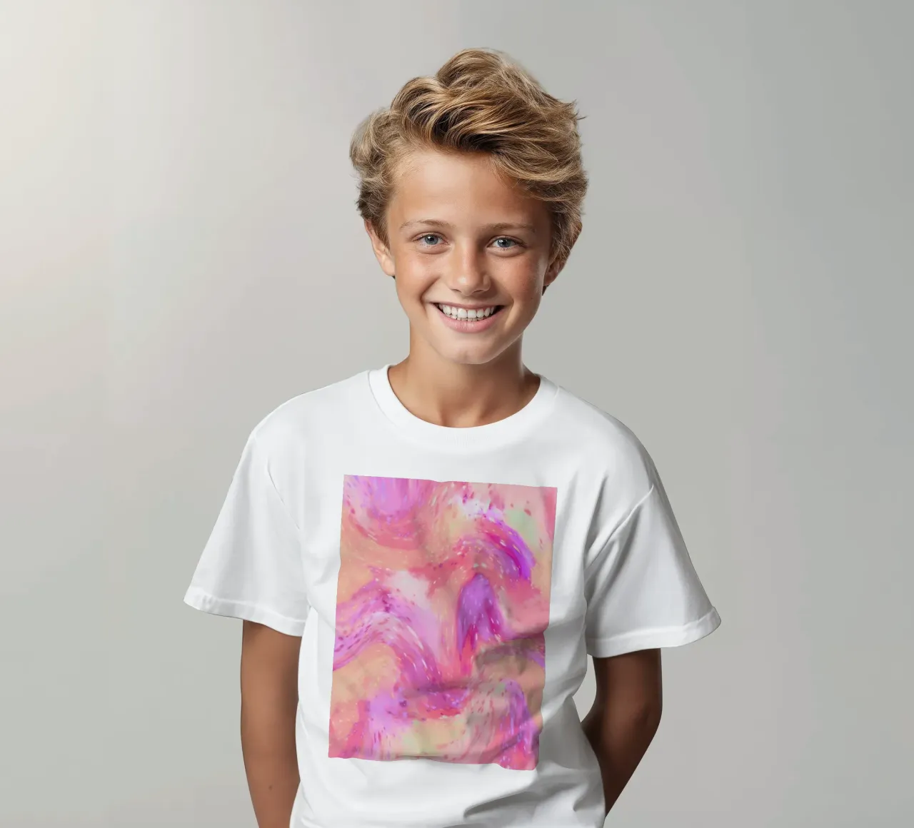 Pastel Space Kinder T-Shirt von treechild