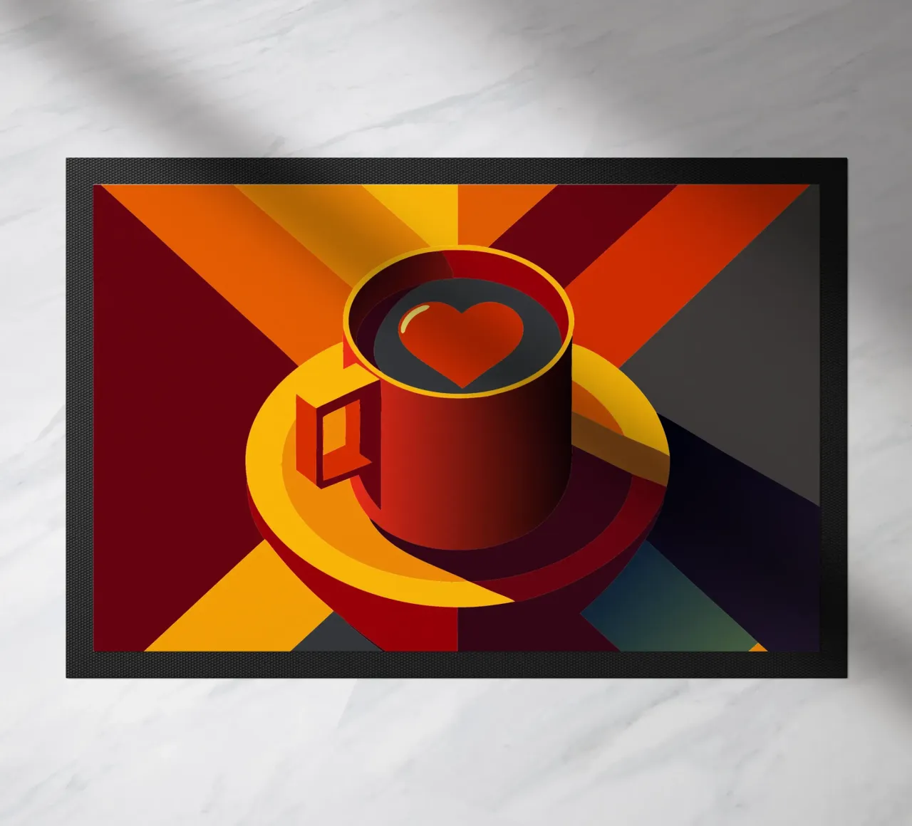 coffee vector doormat by zaidza