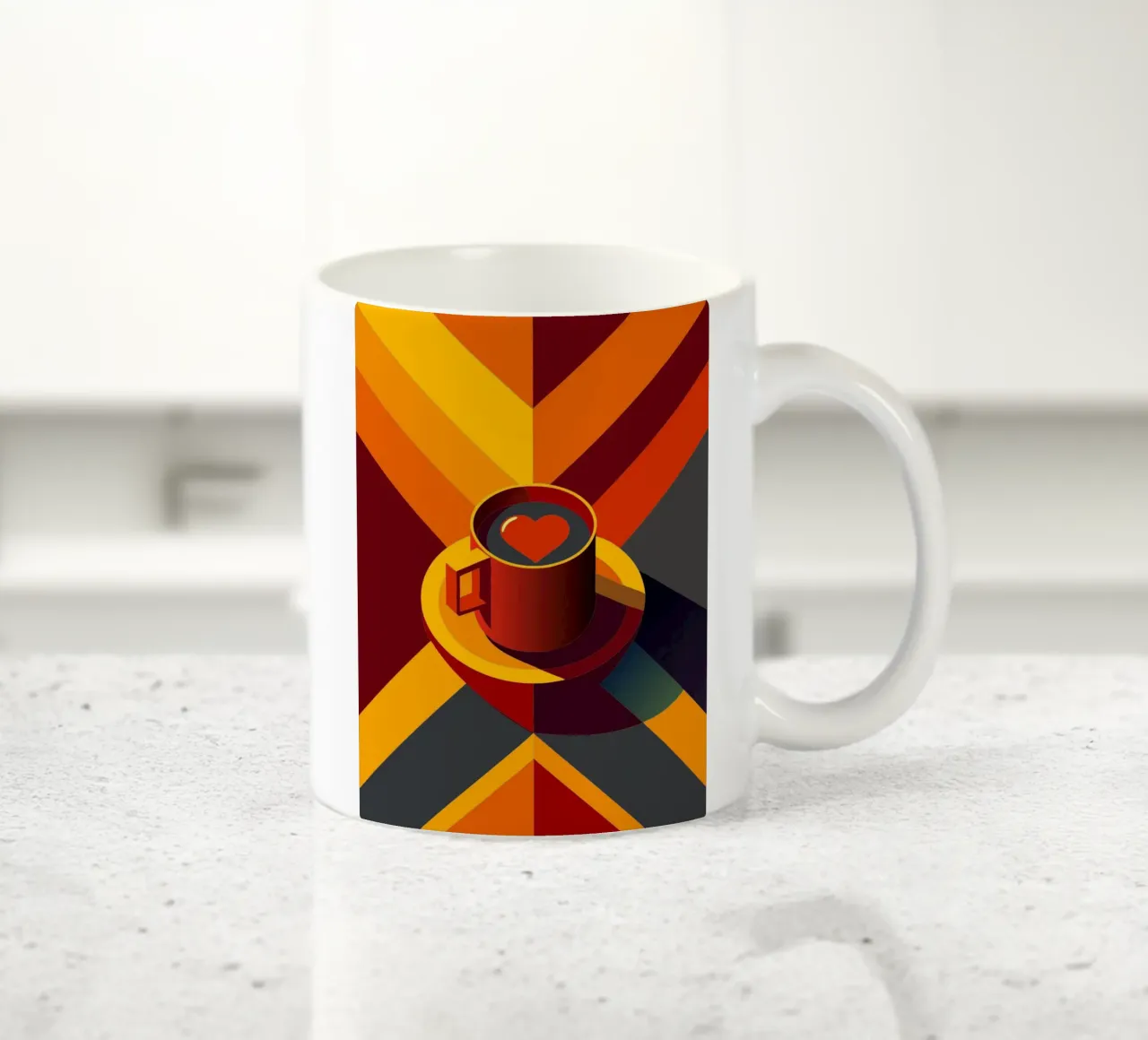 caffè vettoriale tazza in ceramica da zaidza