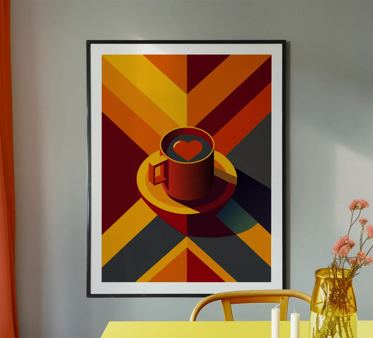 caffè vettoriale poster da zaidza