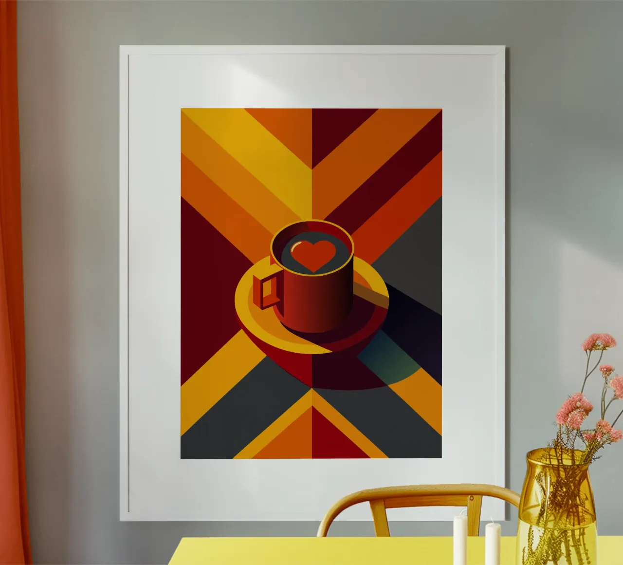 caffè vettoriale poster da zaidza