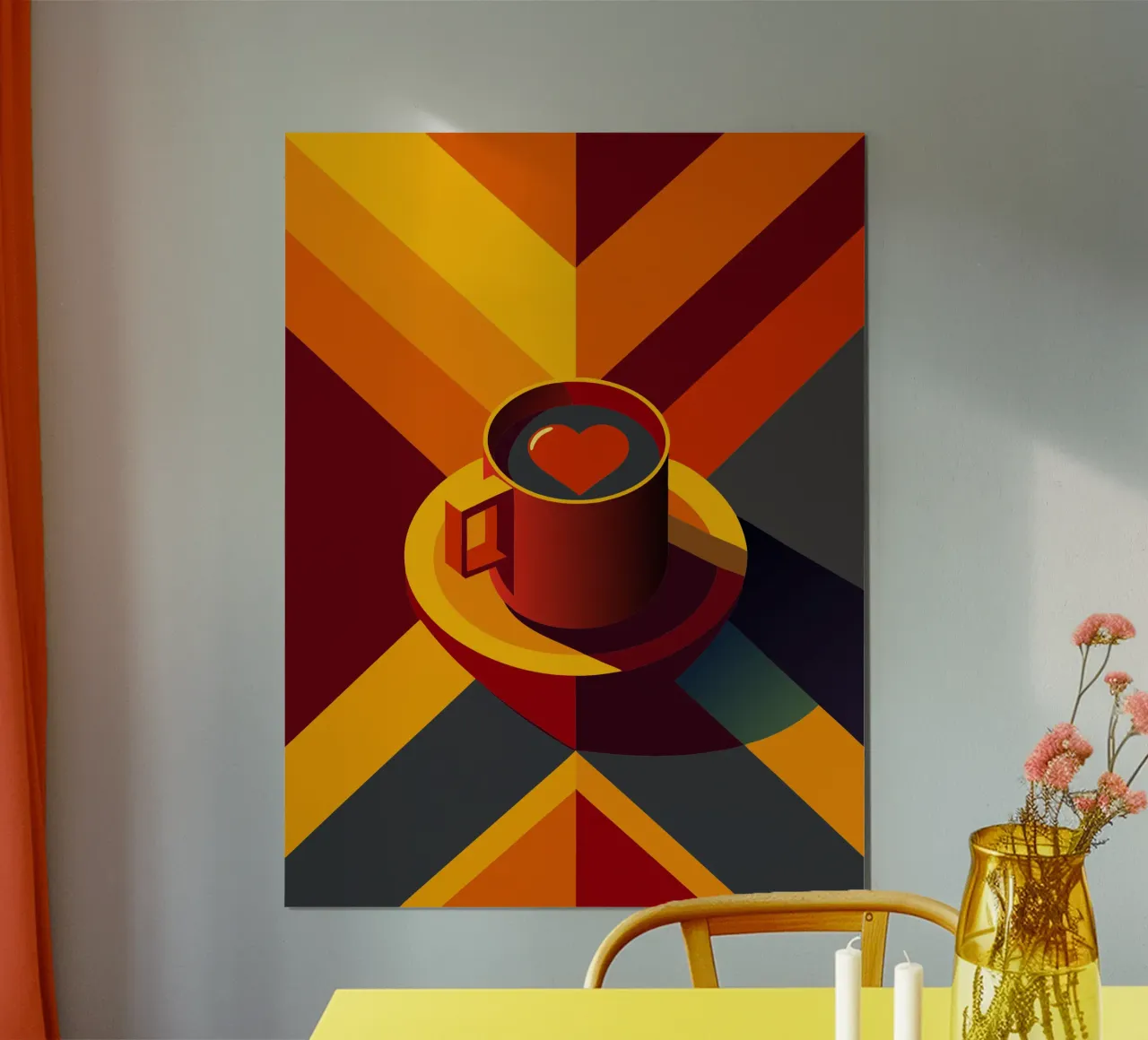 caffè vettoriale poster da zaidza