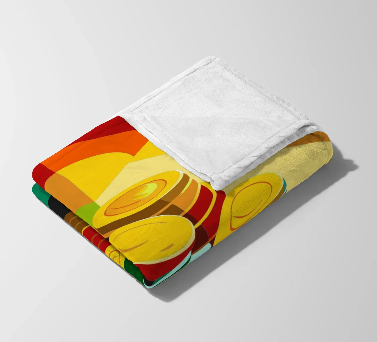 coin vector fleece blanket by zaidza