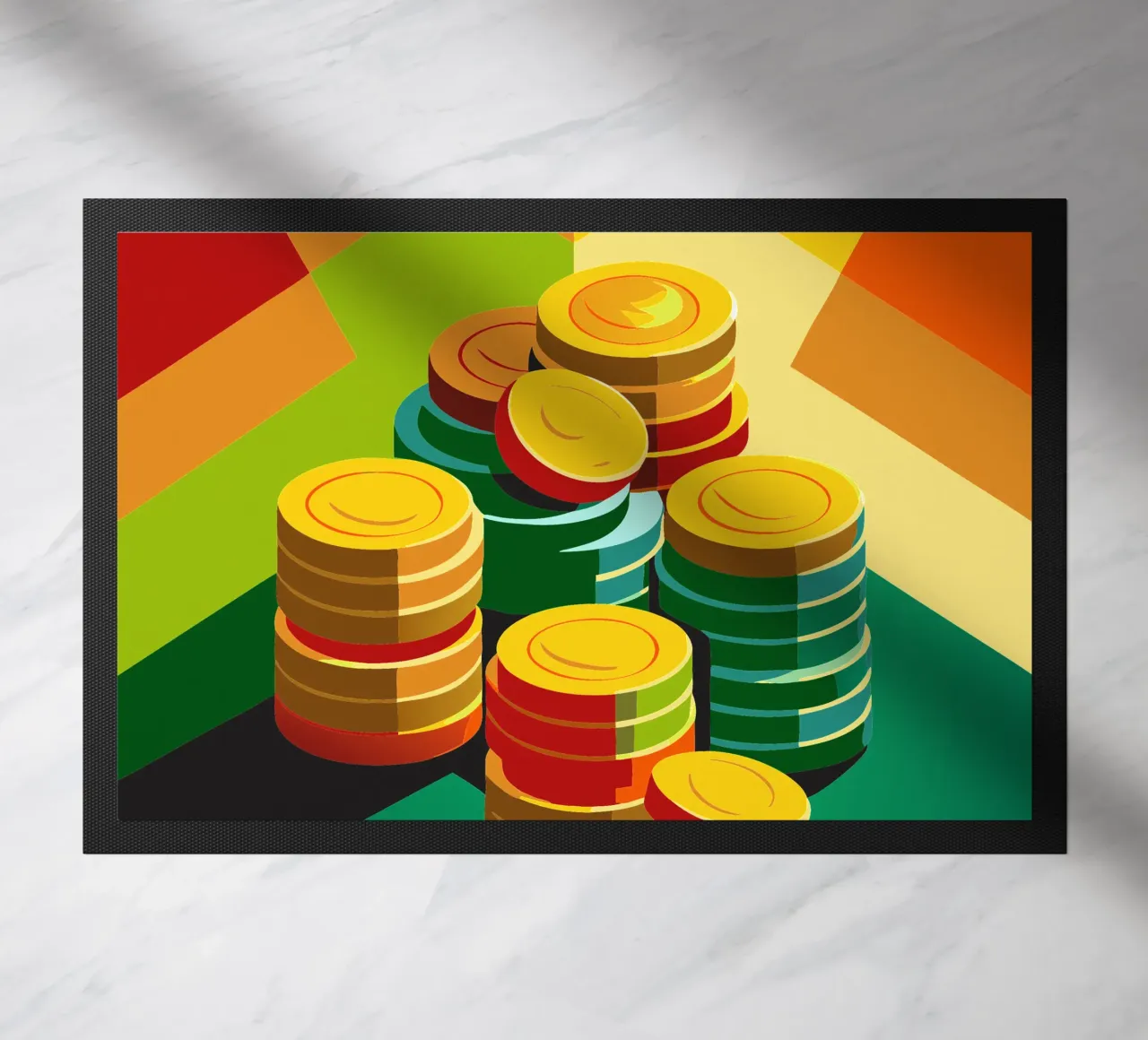 muntvector deurmat van zaidza