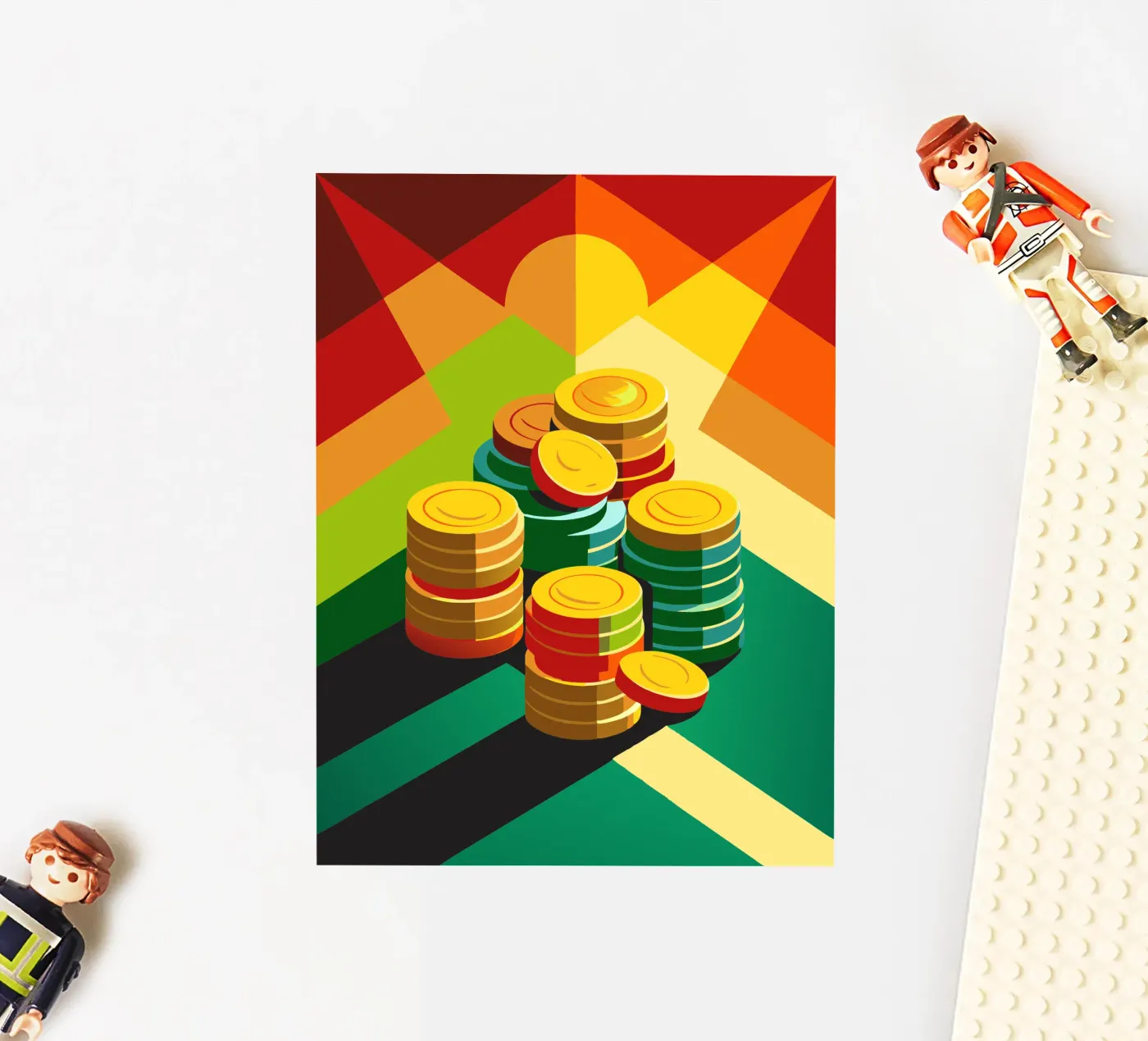 muntvector sticker van zaidza