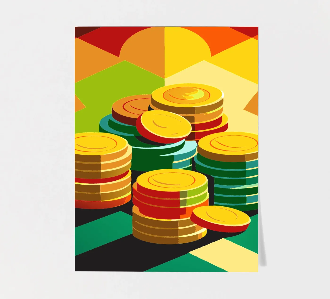 coin vector sticker sheet by zaidza