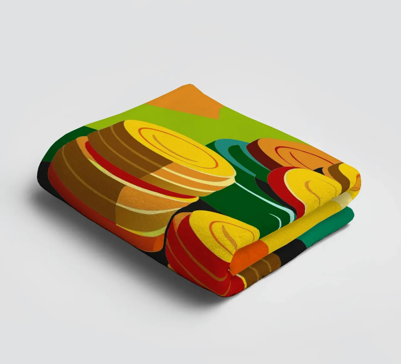 muntvector badhanddoek van zaidza