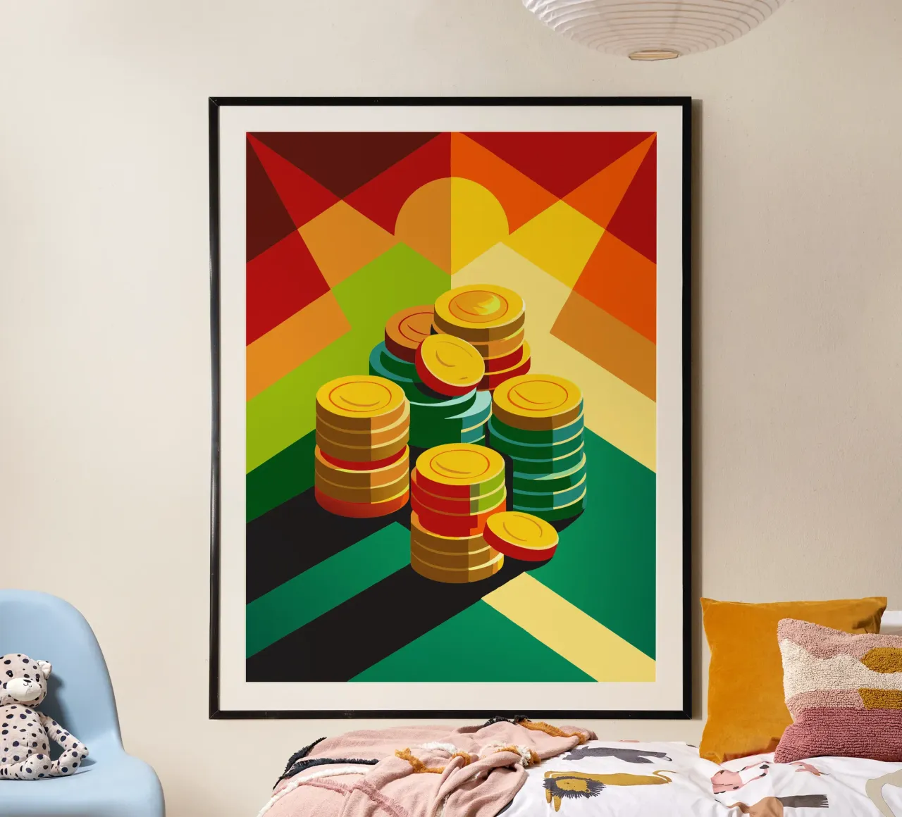 muntvector poster van zaidza