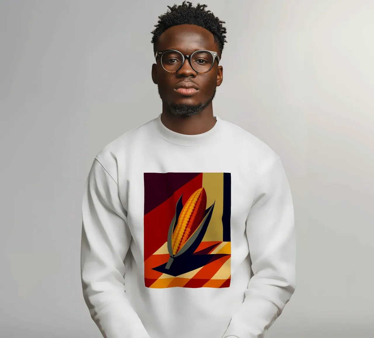corn vector sweatshirt by zaidza