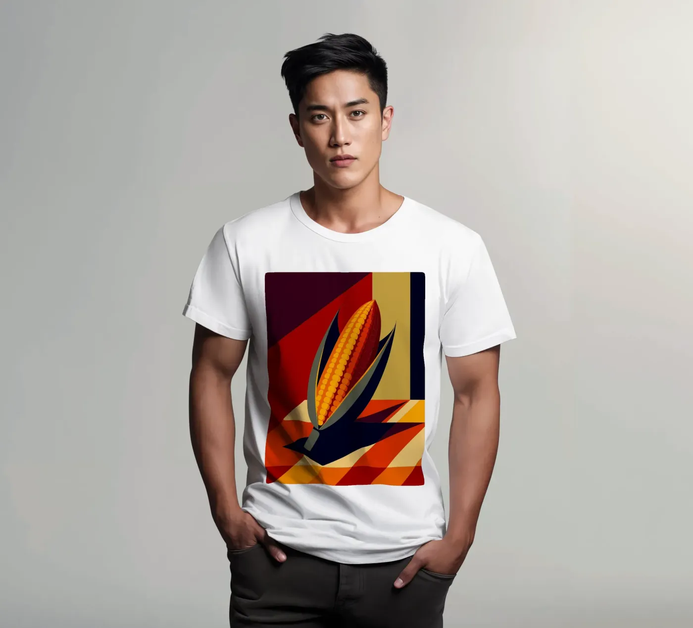 corn vector t-shirt da zaidza