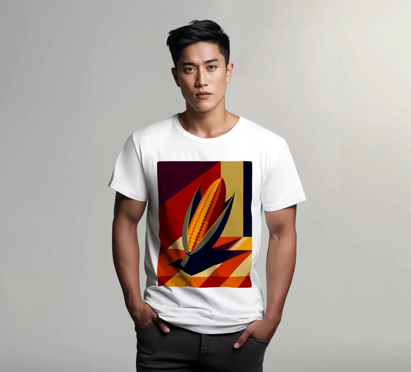 corn vector t-shirt da zaidza