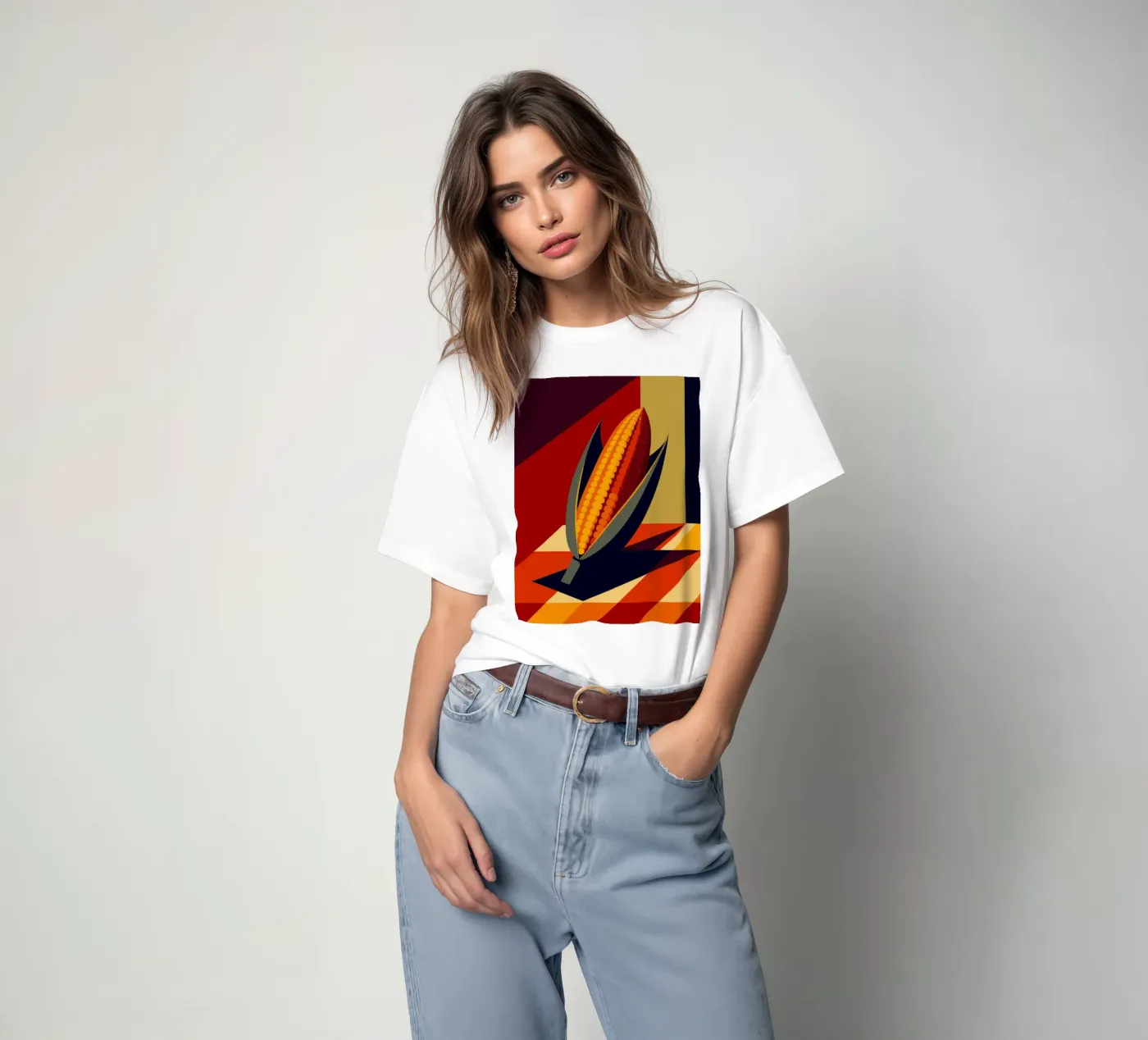 corn vector t-shirt da zaidza