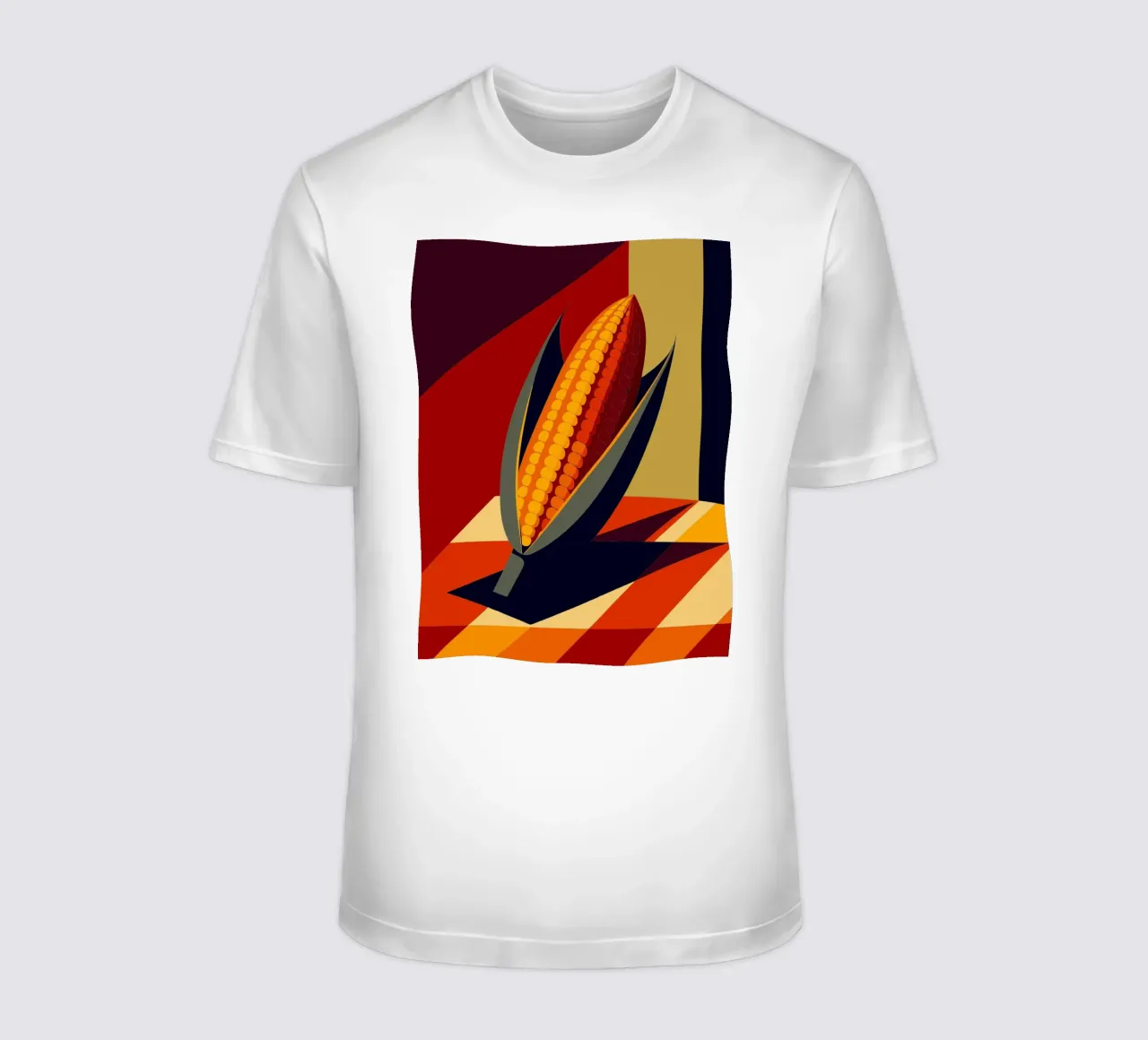 corn vector t-shirt by zaidza
