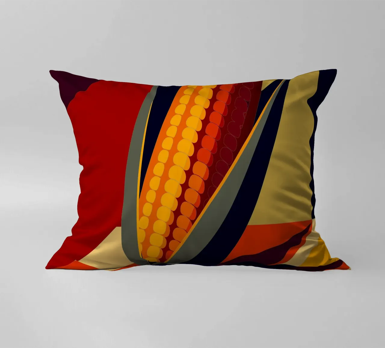 corn vector decorative cushion by zaidza