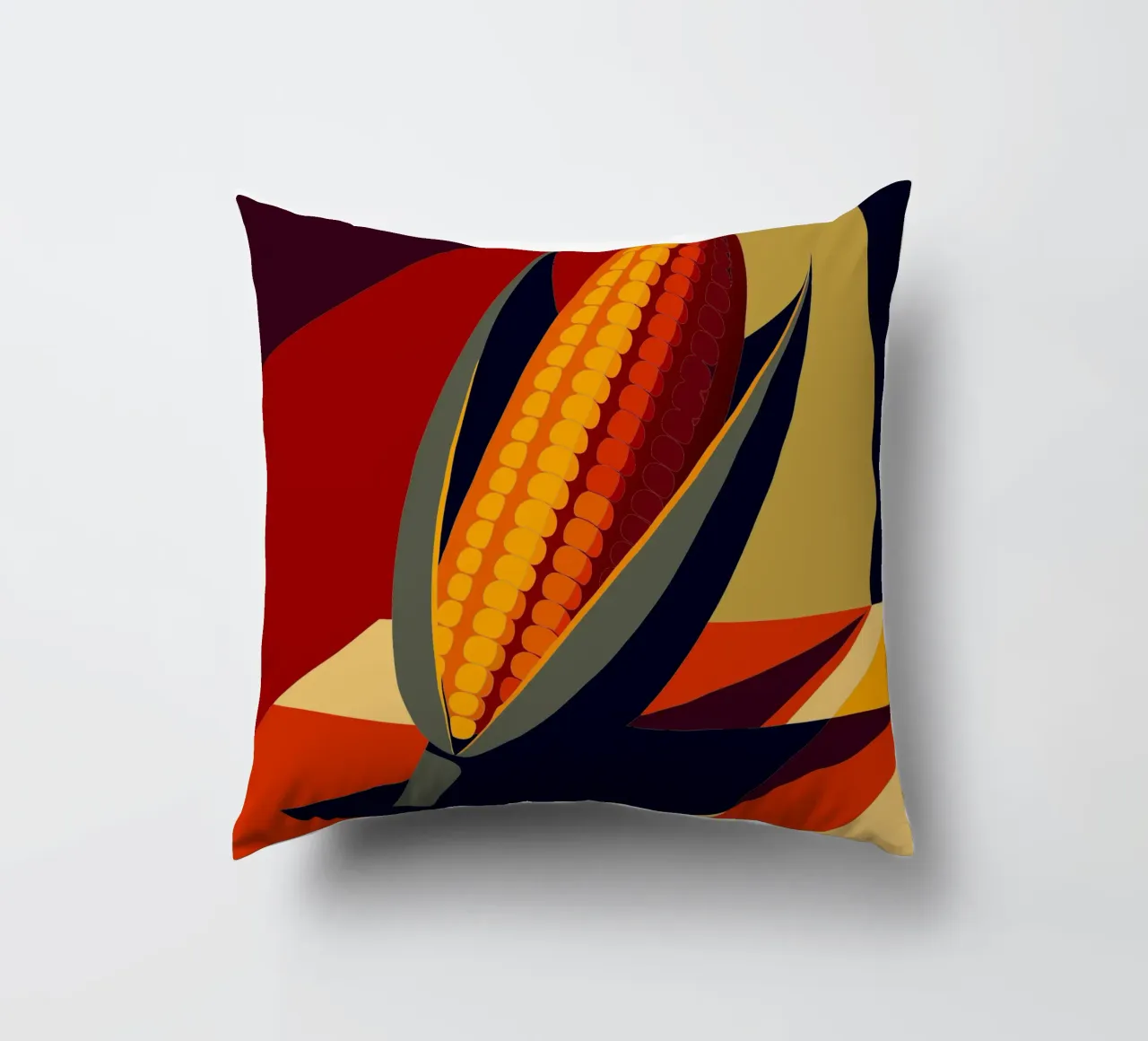 corn vector decorative cushion by zaidza