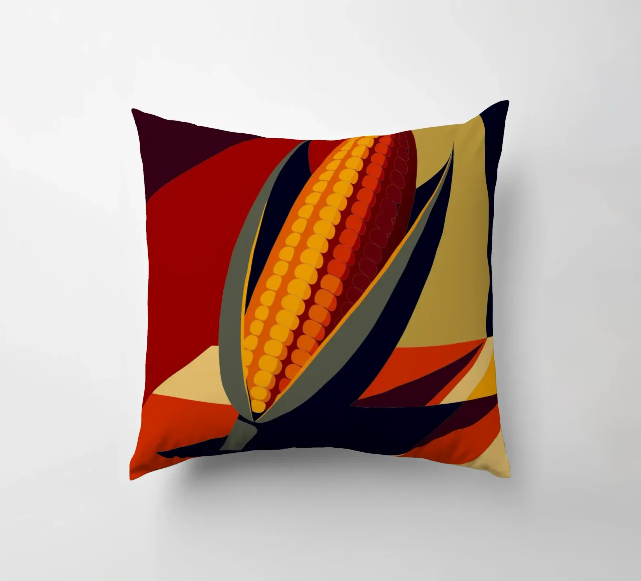 corn vector decorative cushion by zaidza