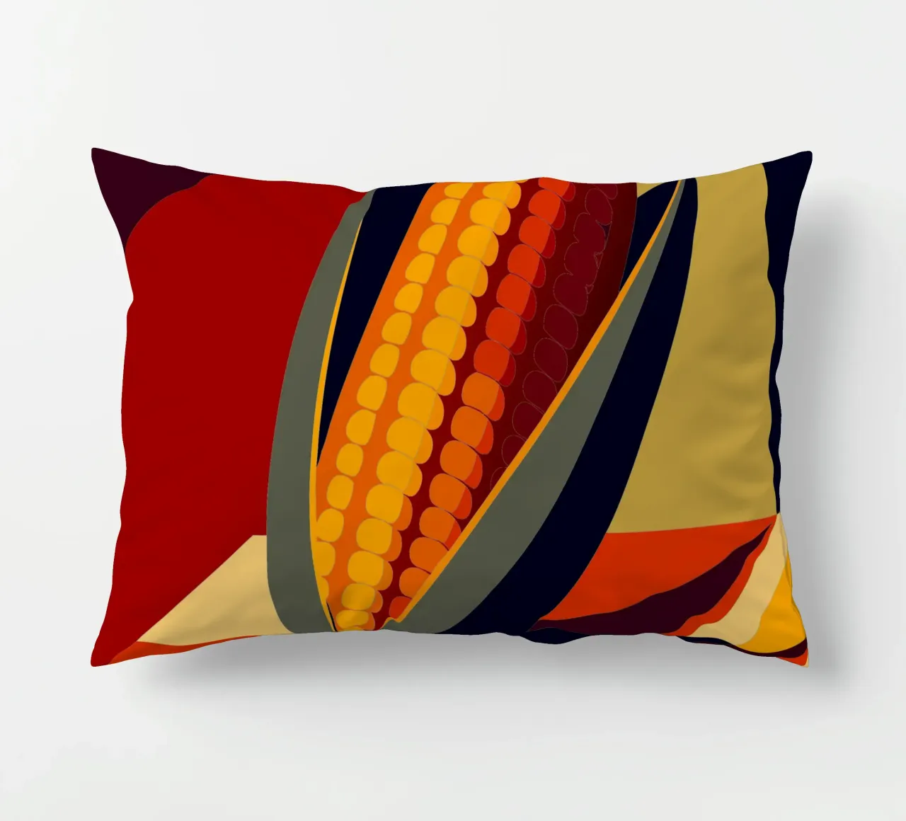 corn vector decorative cushion by zaidza