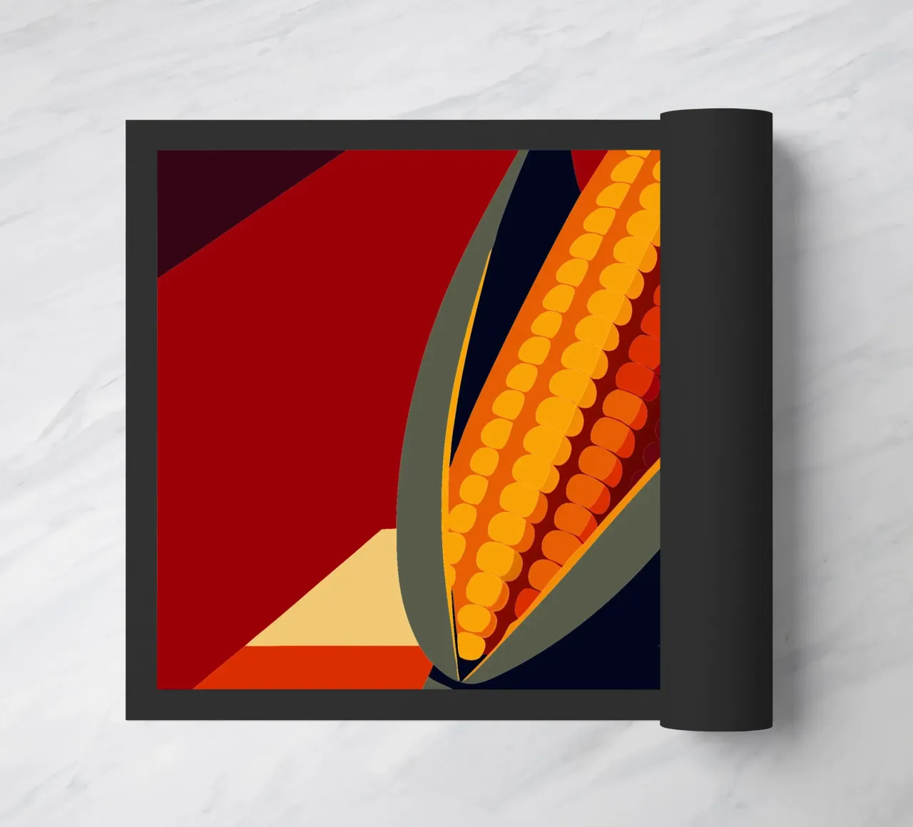corn vector doormat by zaidza