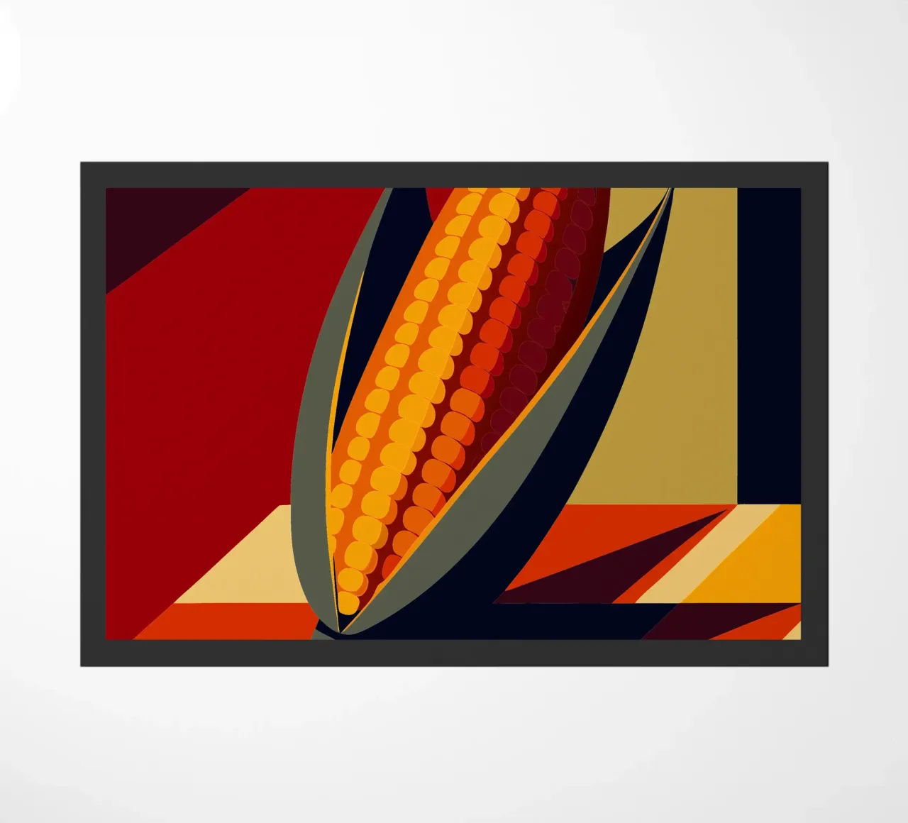 corn vector doormat by zaidza