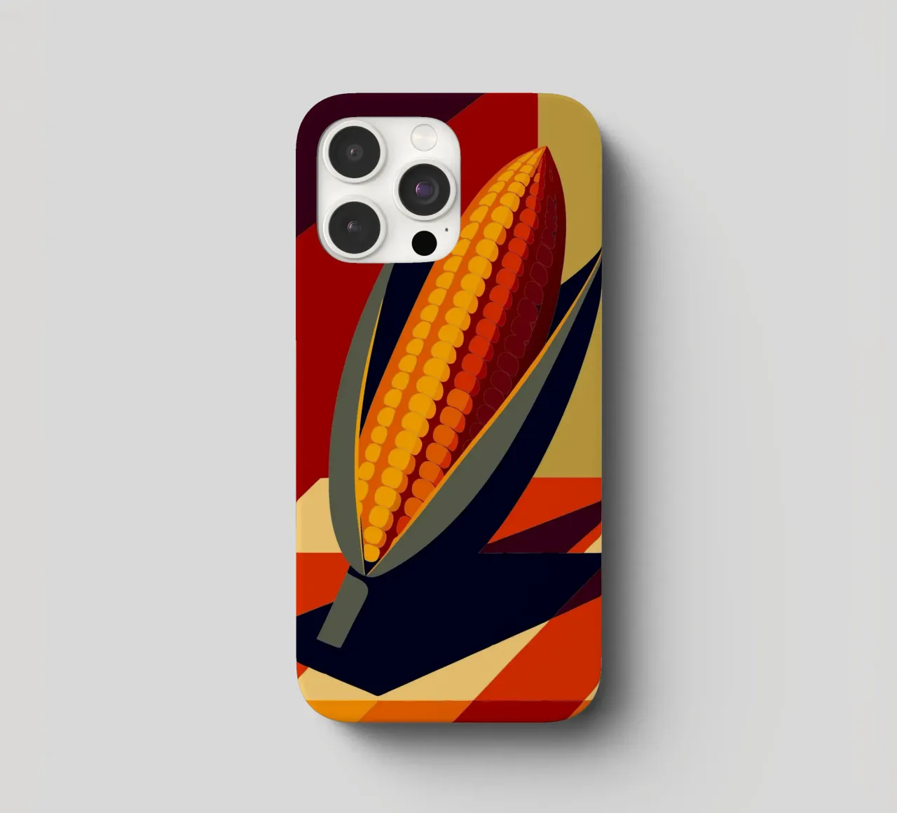 corn vector iphone case by zaidza