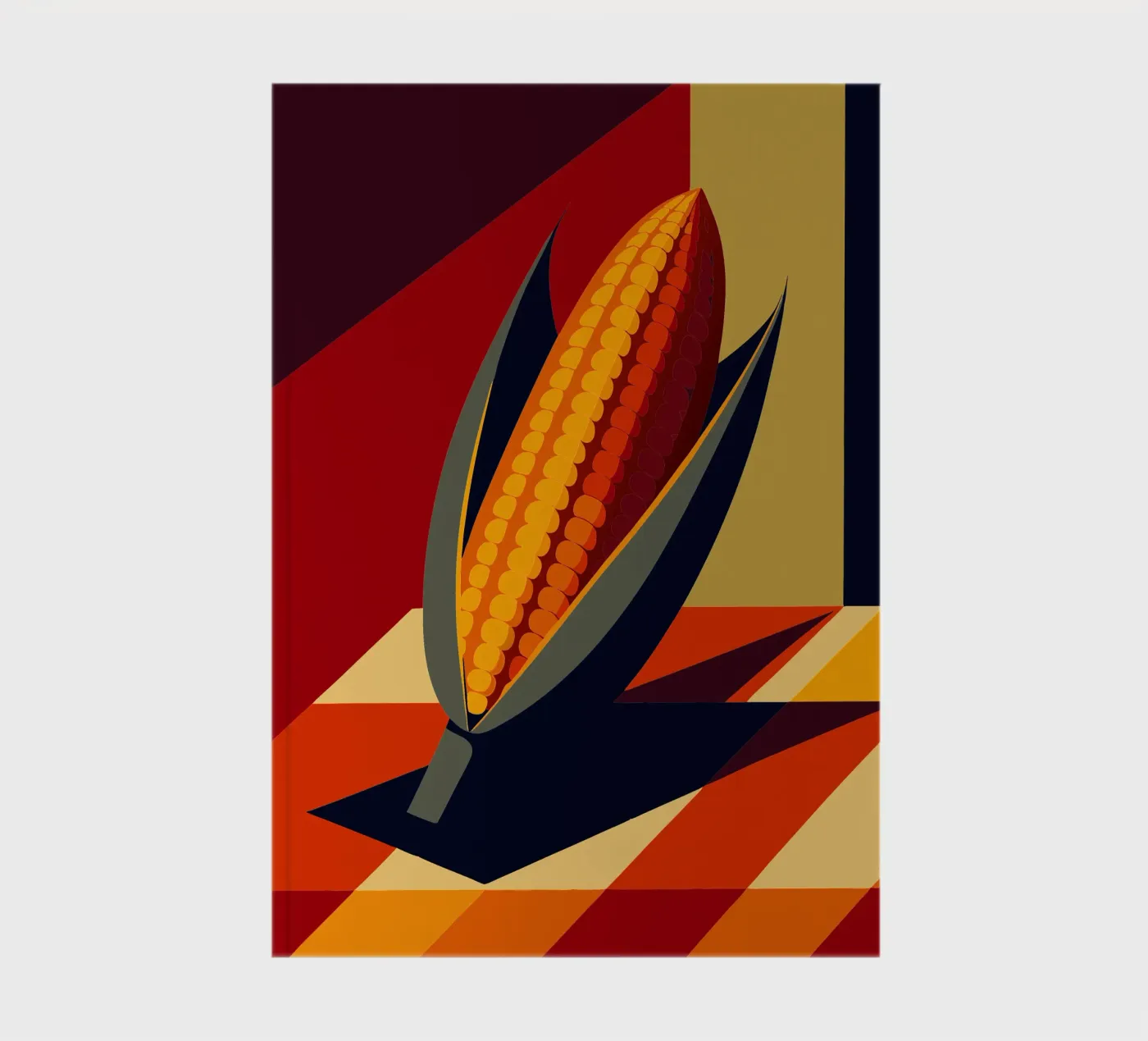 vecteur maïs carnet de notes de zaidza