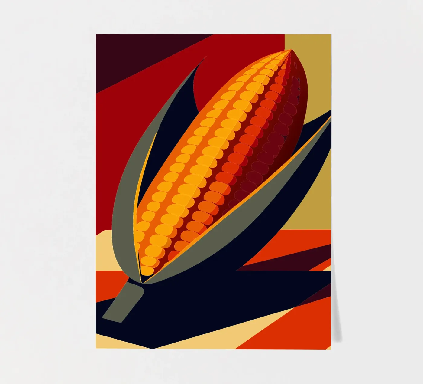 corn vector sticker sheet by zaidza