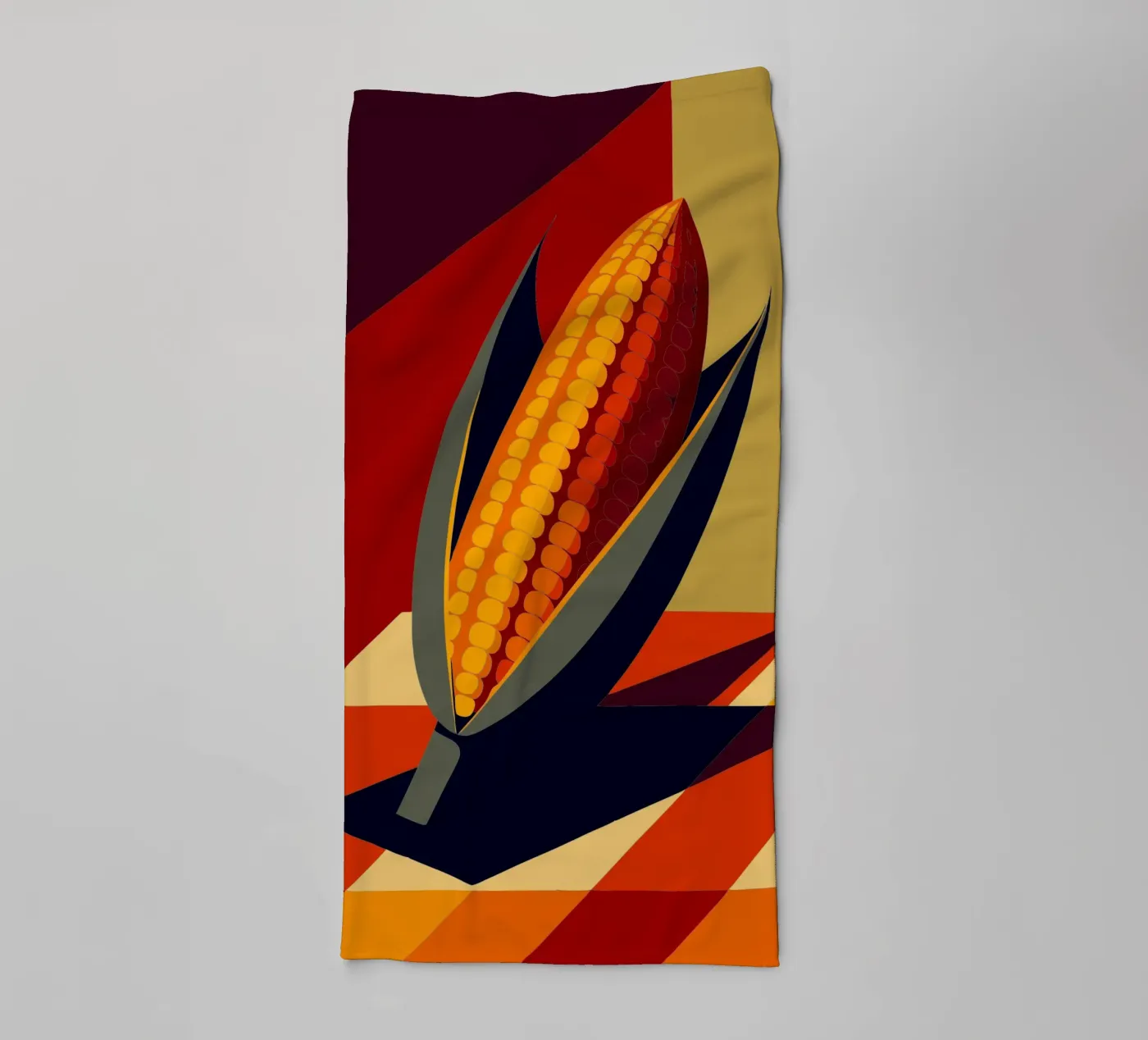 maïsvector badhanddoek van zaidza