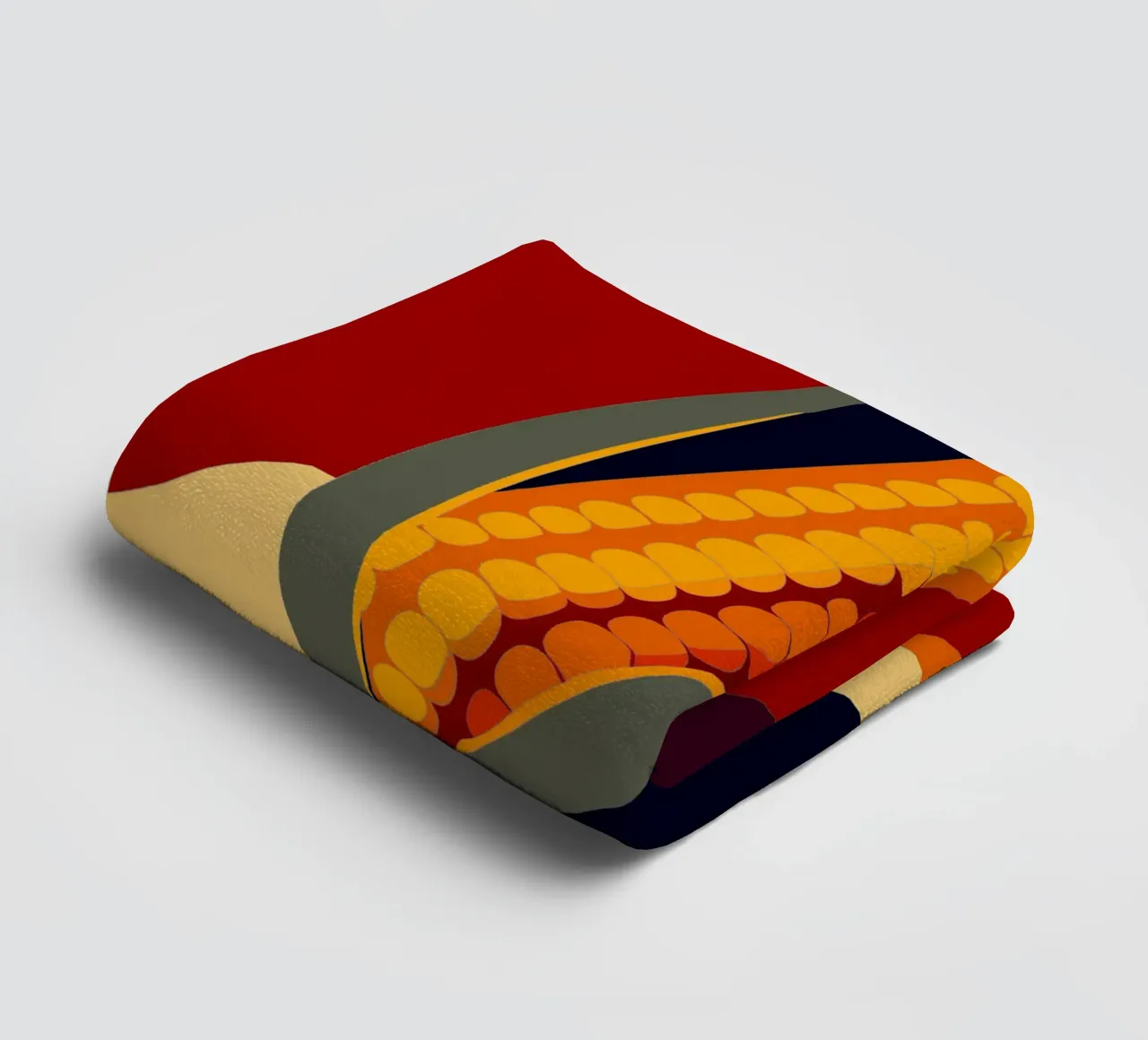 corn vector towel by zaidza