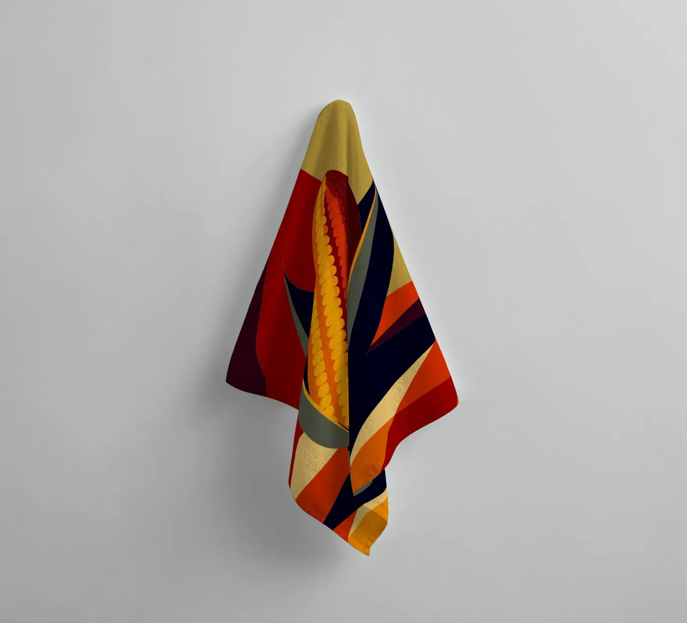 corn vector towel by zaidza