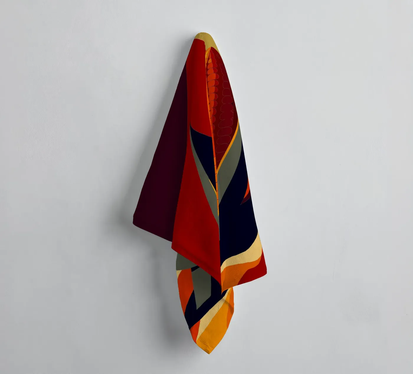 maïsvector badhanddoek van zaidza
