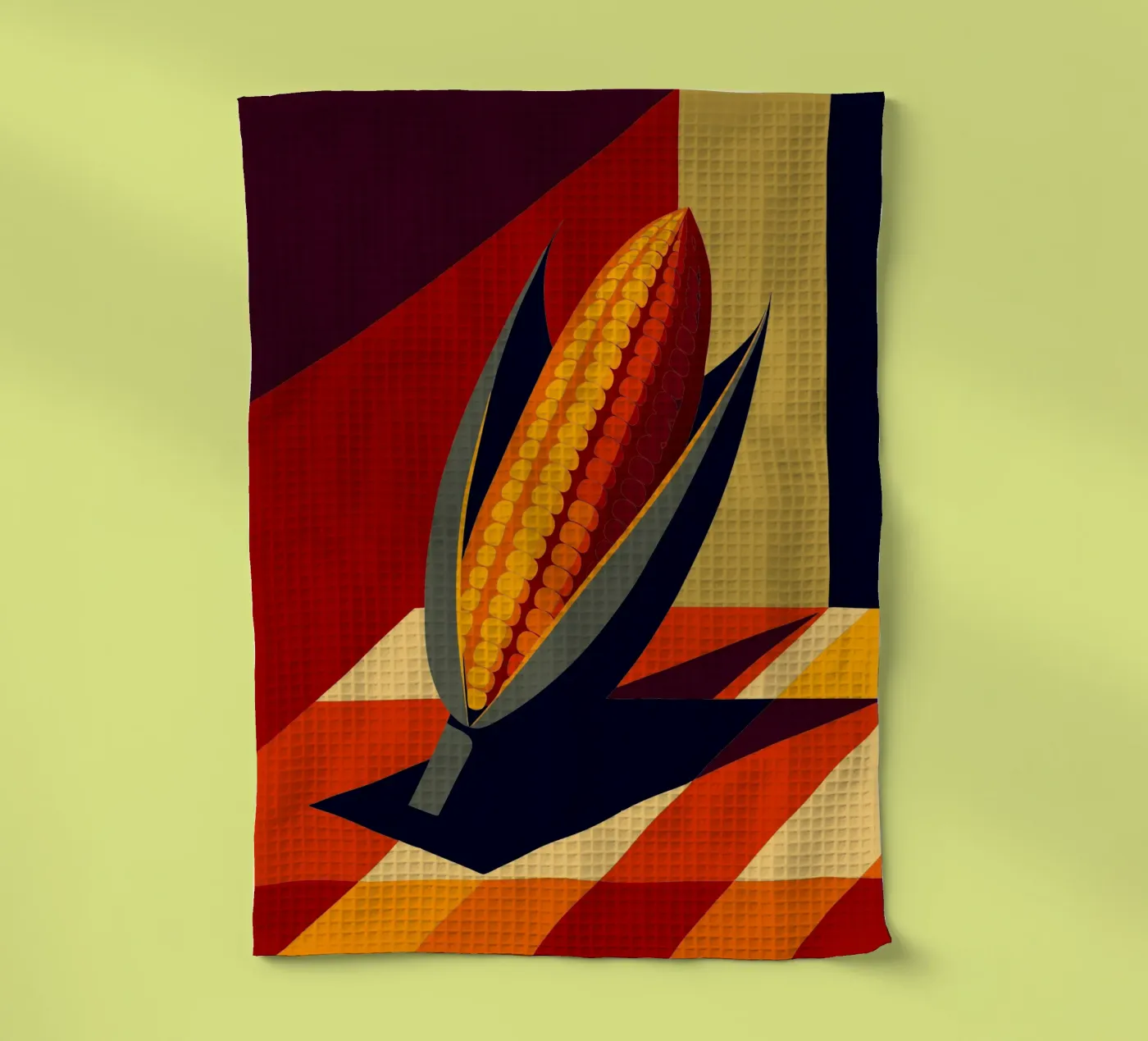 vettore mais canovaccio da cucina da zaidza