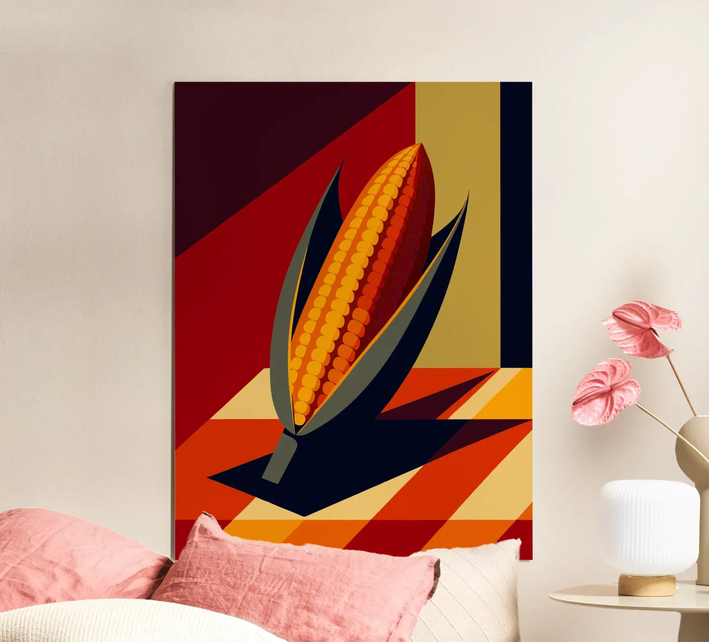 corn vector Poster von zaidza