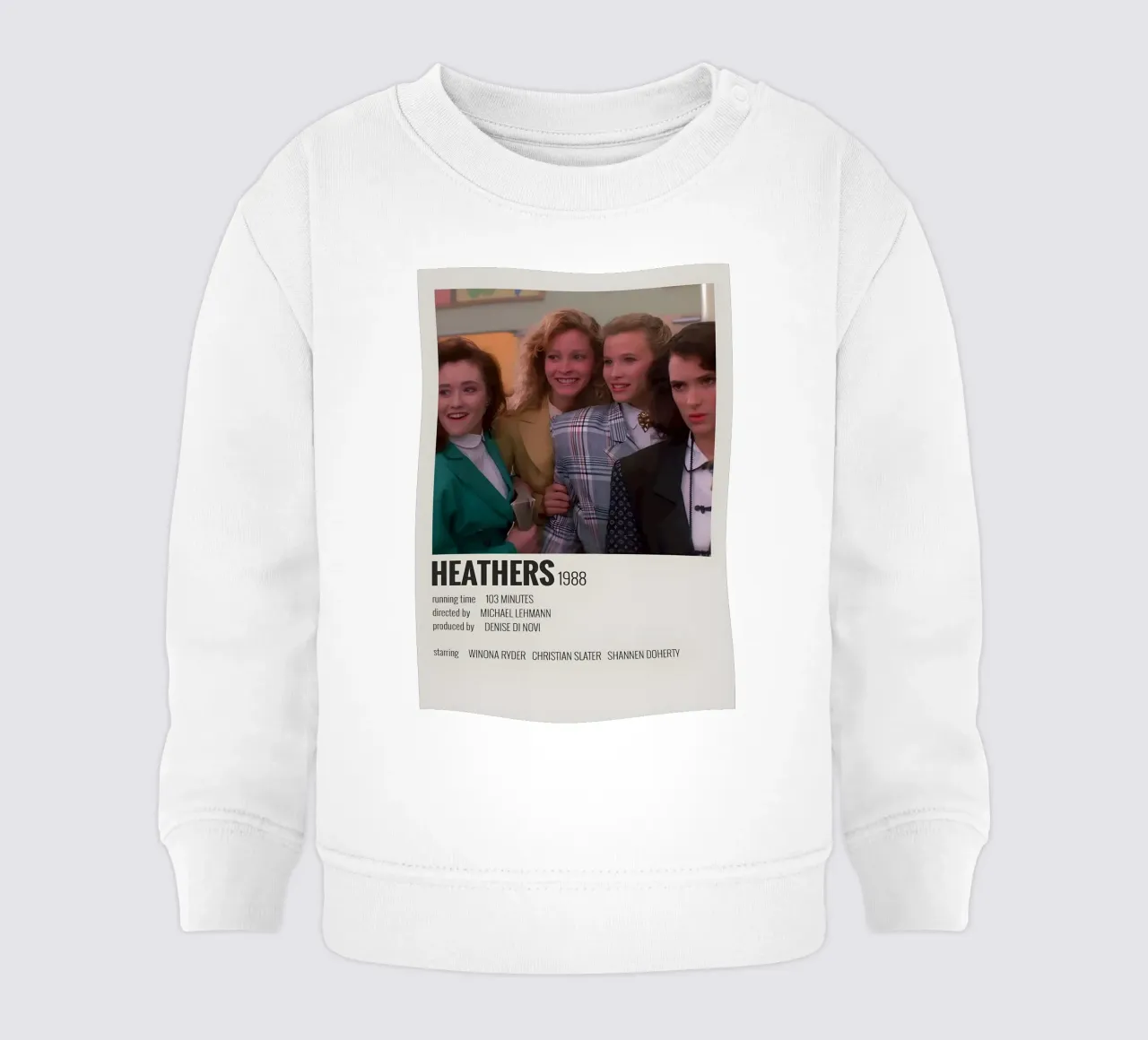 HEATHERS 1988 felpa neonato da MVFminimalist