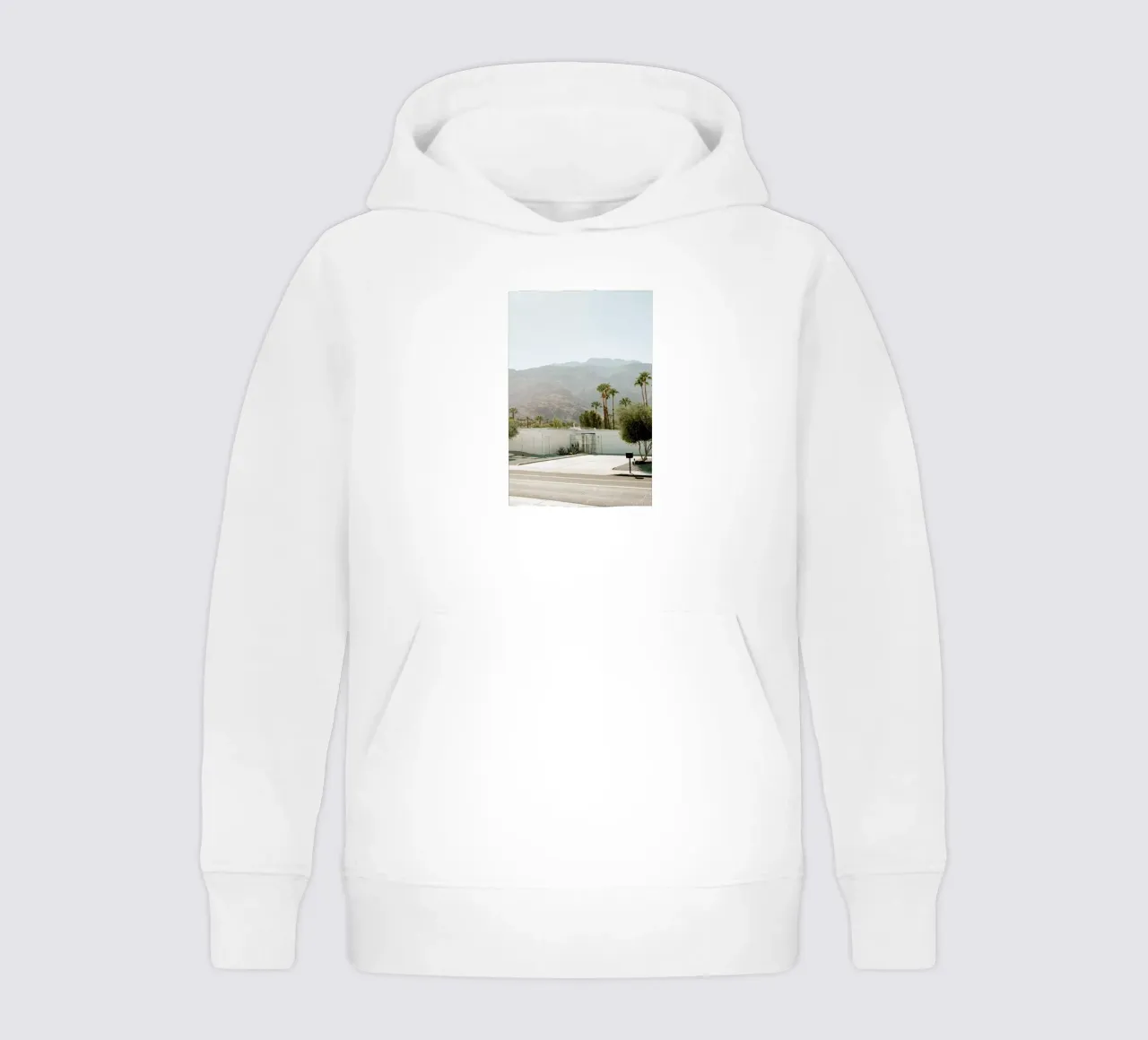 Palm Springs kids hoodie by Chris Abatzis