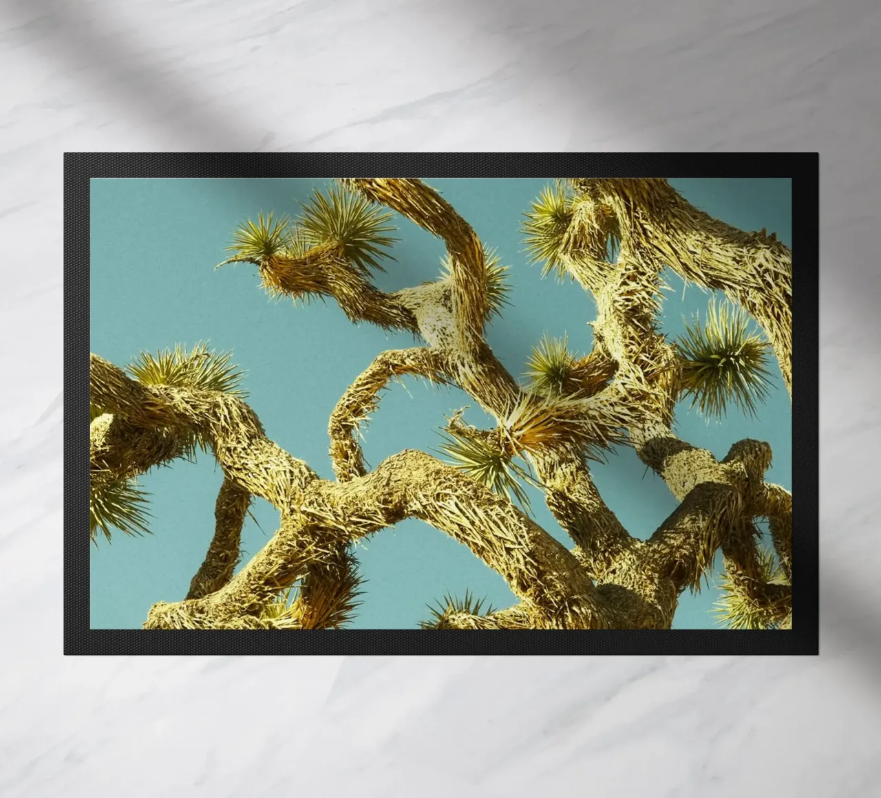 tree desert doormat by Earthly Visions