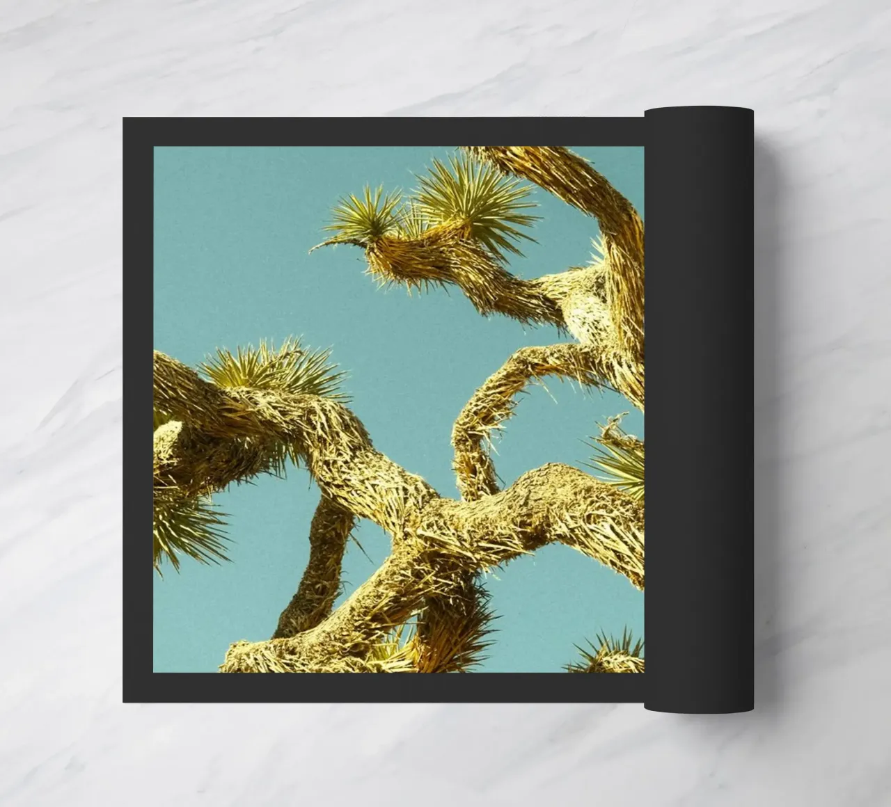 tree desert doormat by Earthly Visions