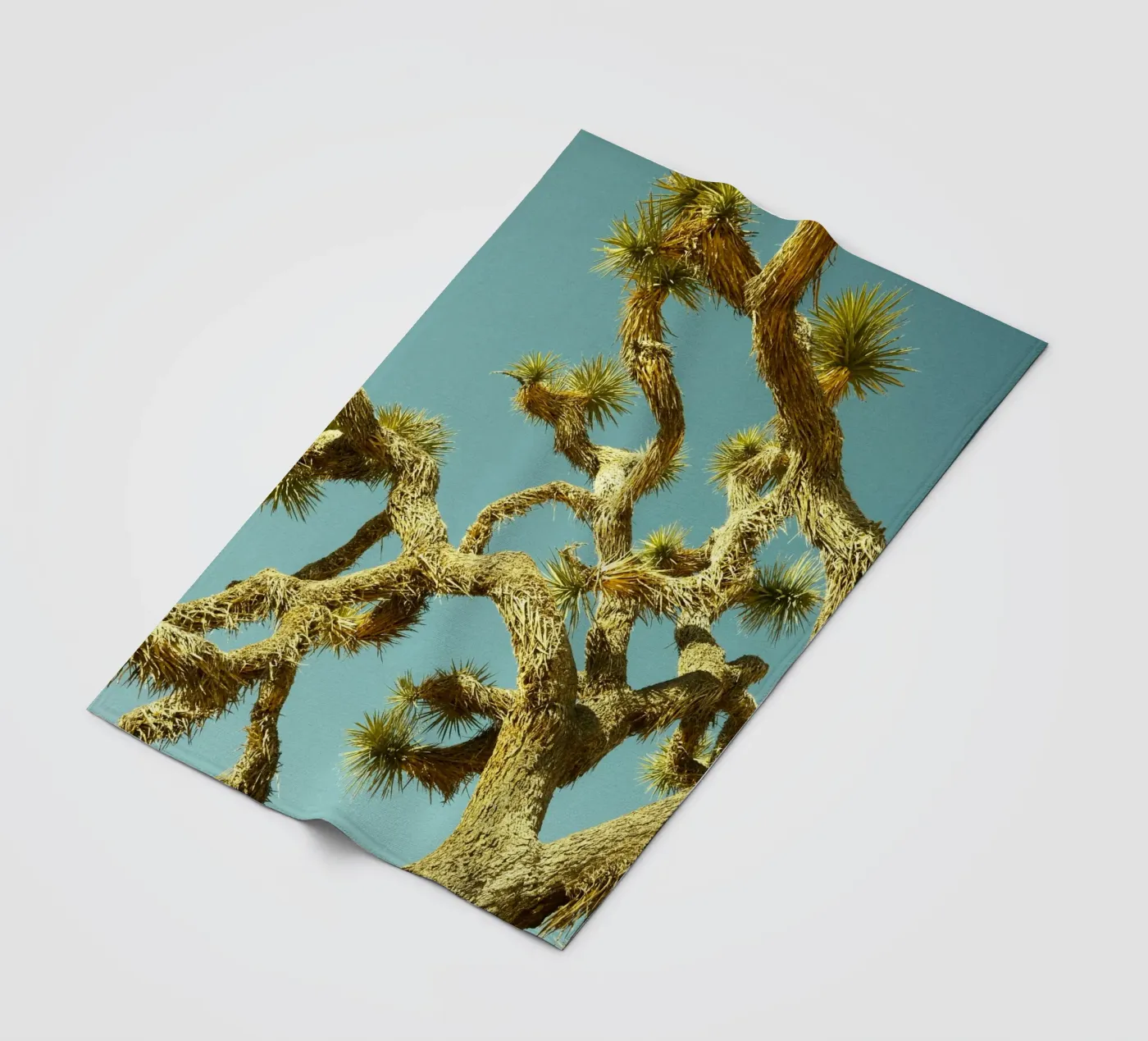 tree desert Fleecedecke von Earthly Visions