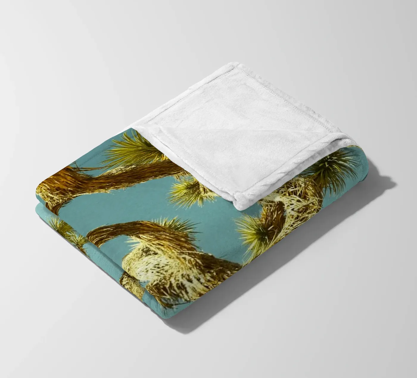 tree desert Fleecedecke von Earthly Visions