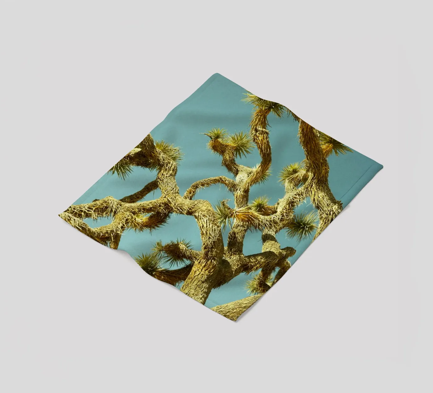 tree desert Fleecedecke von Earthly Visions