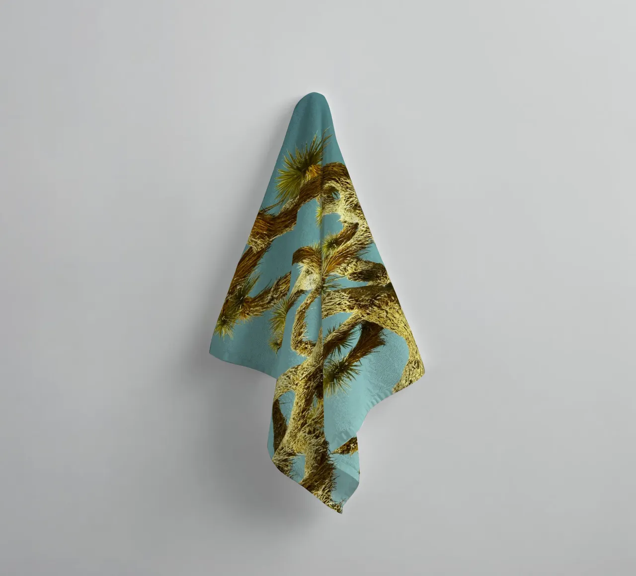 tree desert towel by Earthly Visions