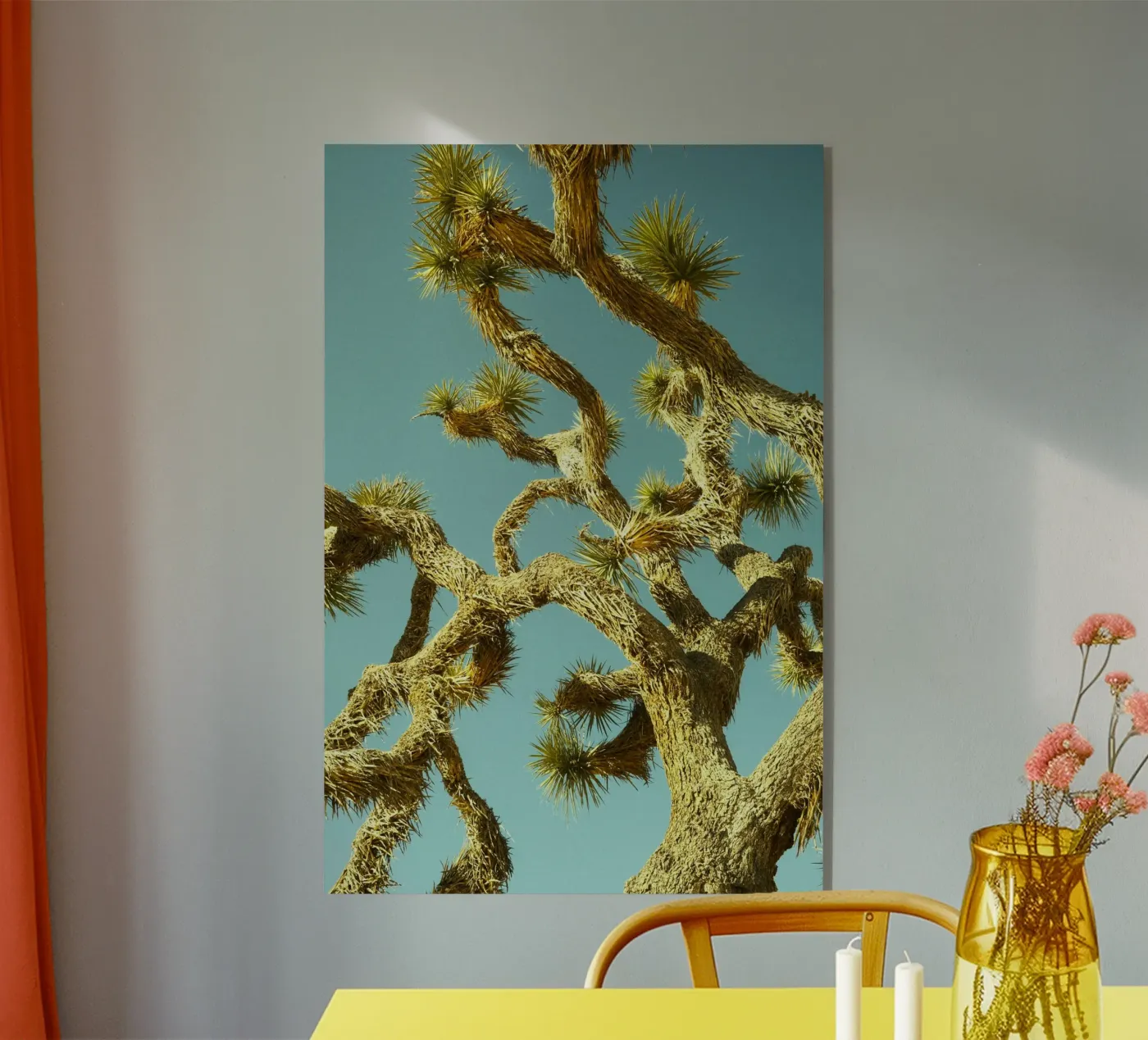 tree desert Acryl-Glas von Earthly Visions