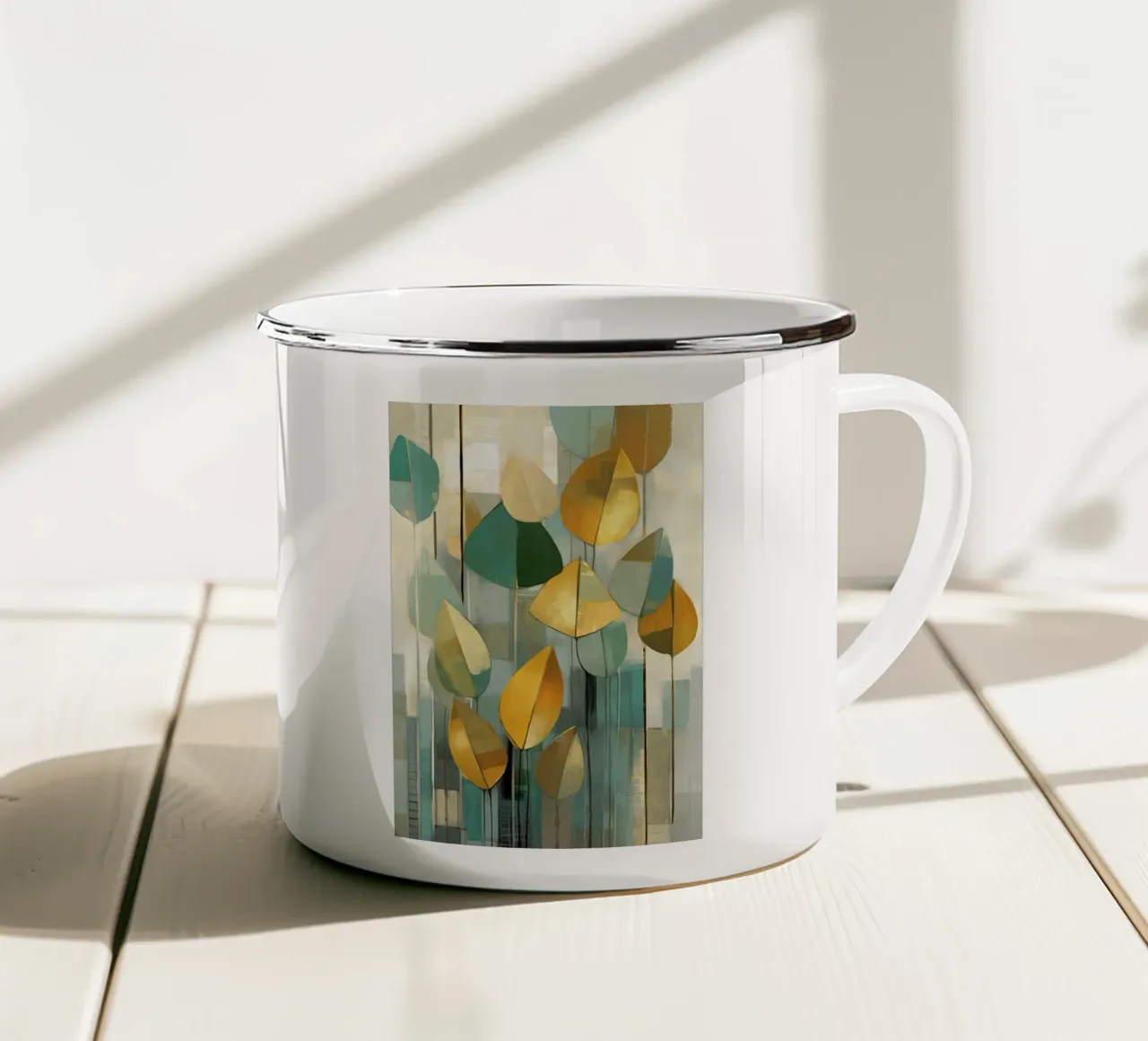 Arte da parete di Imagine tazza in smalto da Imagine