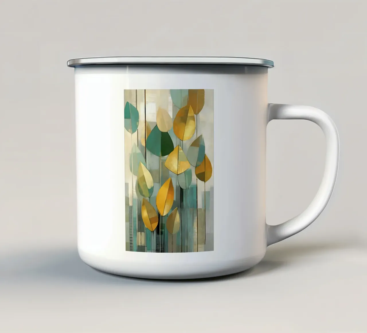 Arte da parete di Imagine tazza in smalto da Imagine
