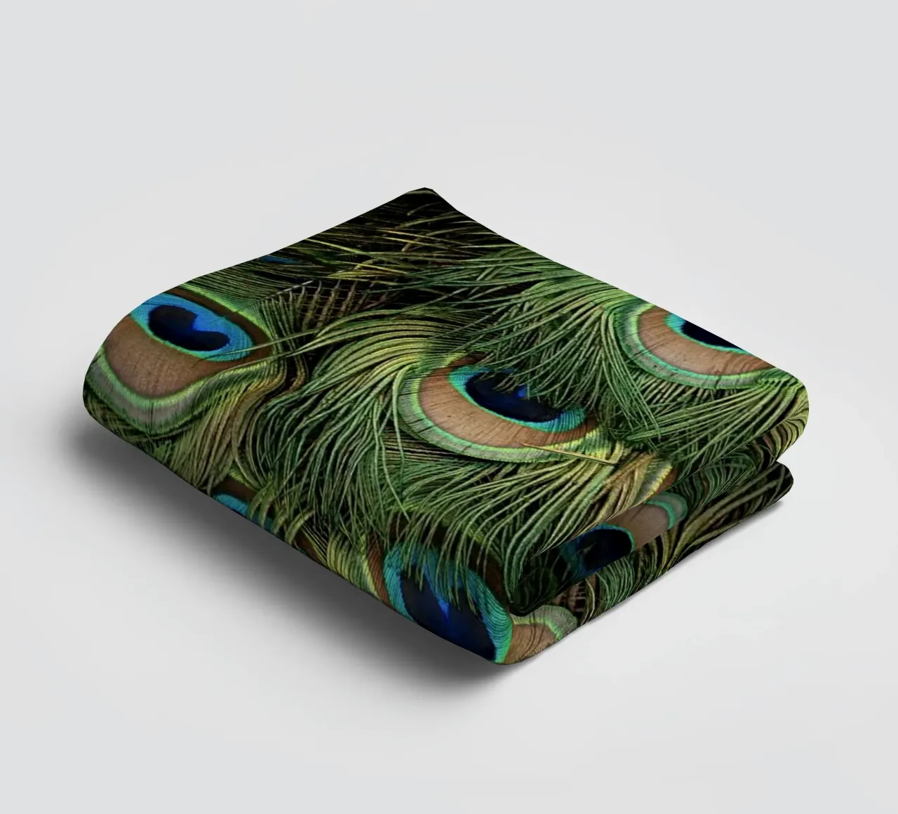 piume di pavone asciugamano da bagno da Earthly Visions