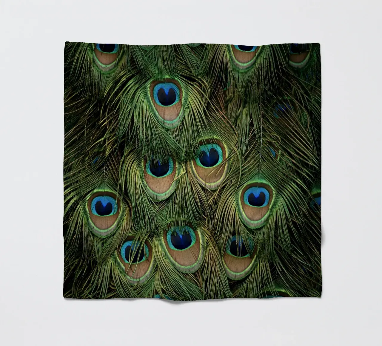 piume di pavone coperta in pile da Earthly Visions